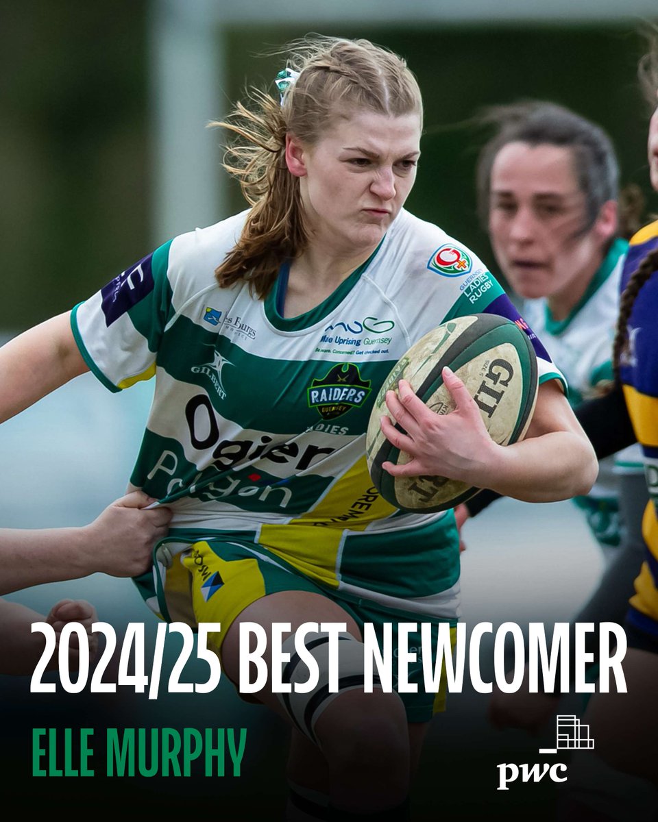 Best newcomer of the season goes to Elle Murphy! 👏

🇬🇬 | Elle is sponsored by PWC. 

📸 | Guernsey Sport Photography 

Well done Elle 👏