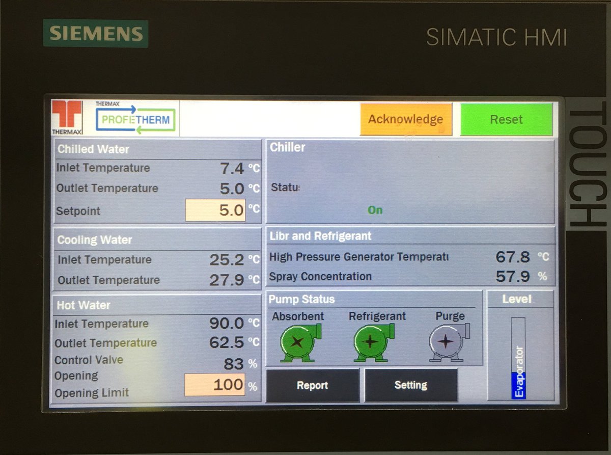 vamtec's tweet image. Keeping your facility cool and green! 🌿 Our absorption chillers, monitored 24/7 via WebHMI, saved a university 20% on energy costs. 📊 #ContactUs to learn more at Vamtec.com #CoolThePlanet #SustainableHVAC #GreenCampus