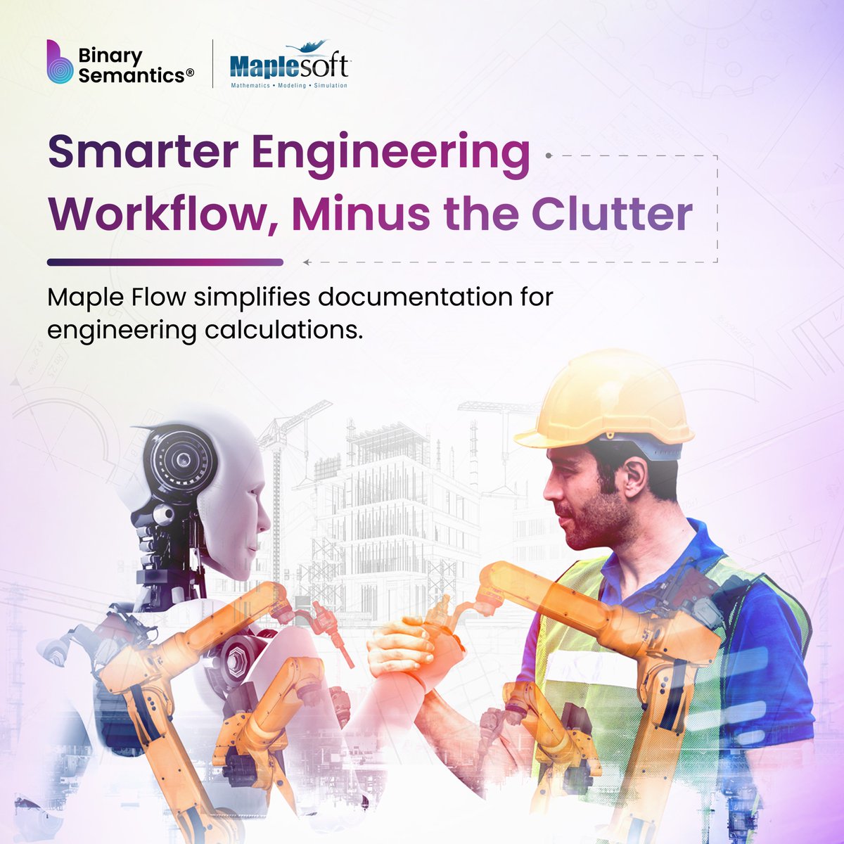 BinarySemantic's tweet image. Stop losing time to formatting. Maple Flow makes engineering calculations clear, editable, and collaborative — so you focus on what matters.
Explore more: shorturl.at/7r1X9
#MapleFlow #EngineeringInnovation #SmartWorkflows