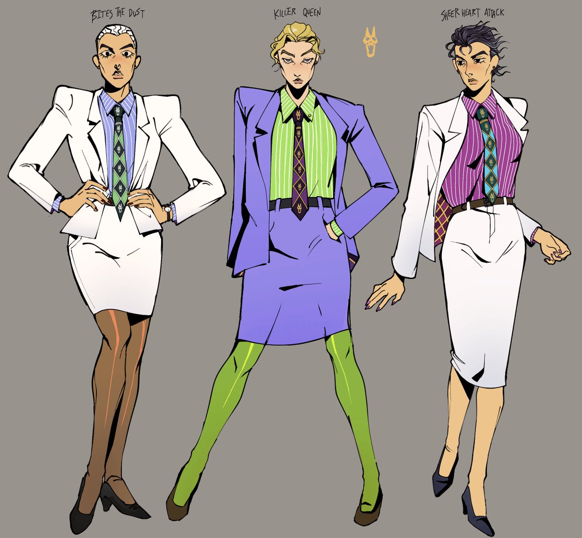 shikinamisooryu's tweet photo. do u know how much I giggled to myself making these #jjba #diu https://t.co/8WdwXqSBDa