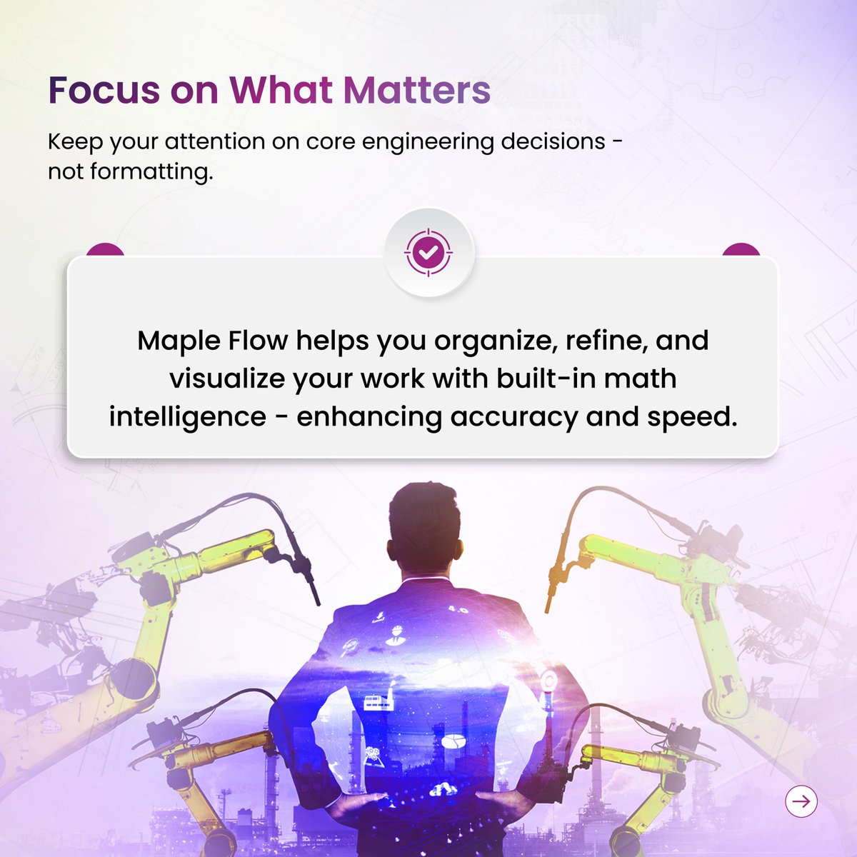 BinarySemantic's tweet image. Stop losing time to formatting. Maple Flow makes engineering calculations clear, editable, and collaborative — so you focus on what matters.
Explore more: shorturl.at/7r1X9
#MapleFlow #EngineeringInnovation #SmartWorkflows