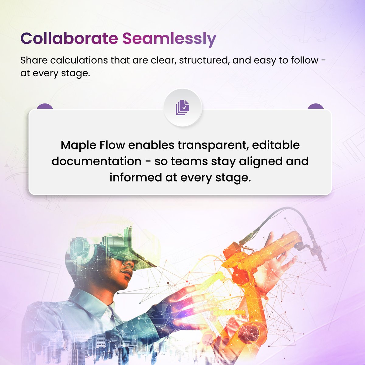 BinarySemantic's tweet image. Stop losing time to formatting. Maple Flow makes engineering calculations clear, editable, and collaborative — so you focus on what matters.
Explore more: shorturl.at/7r1X9
#MapleFlow #EngineeringInnovation #SmartWorkflows