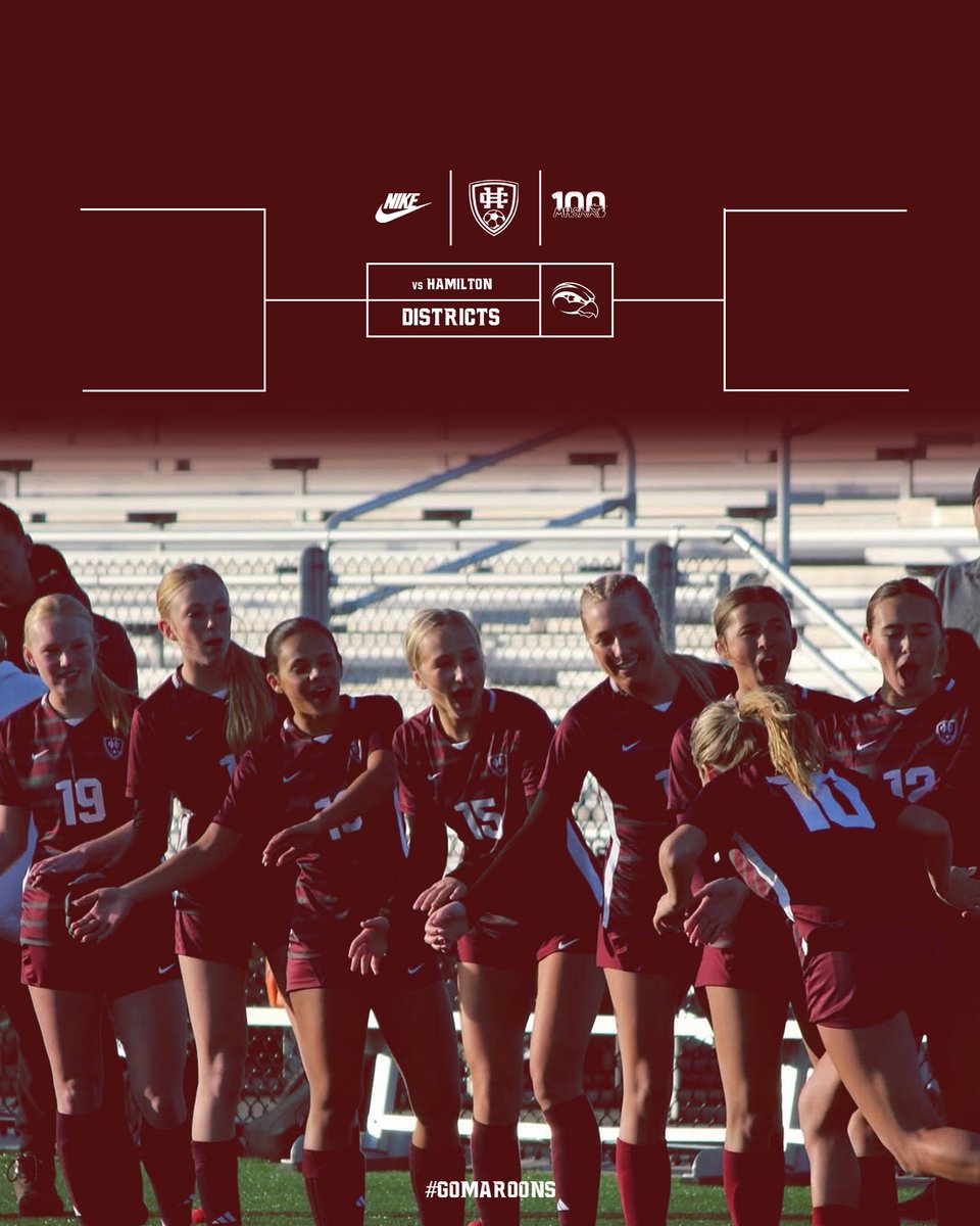 Districts
⚽️ vs Hamilton
🕗 4:00pm
#GoMaroons