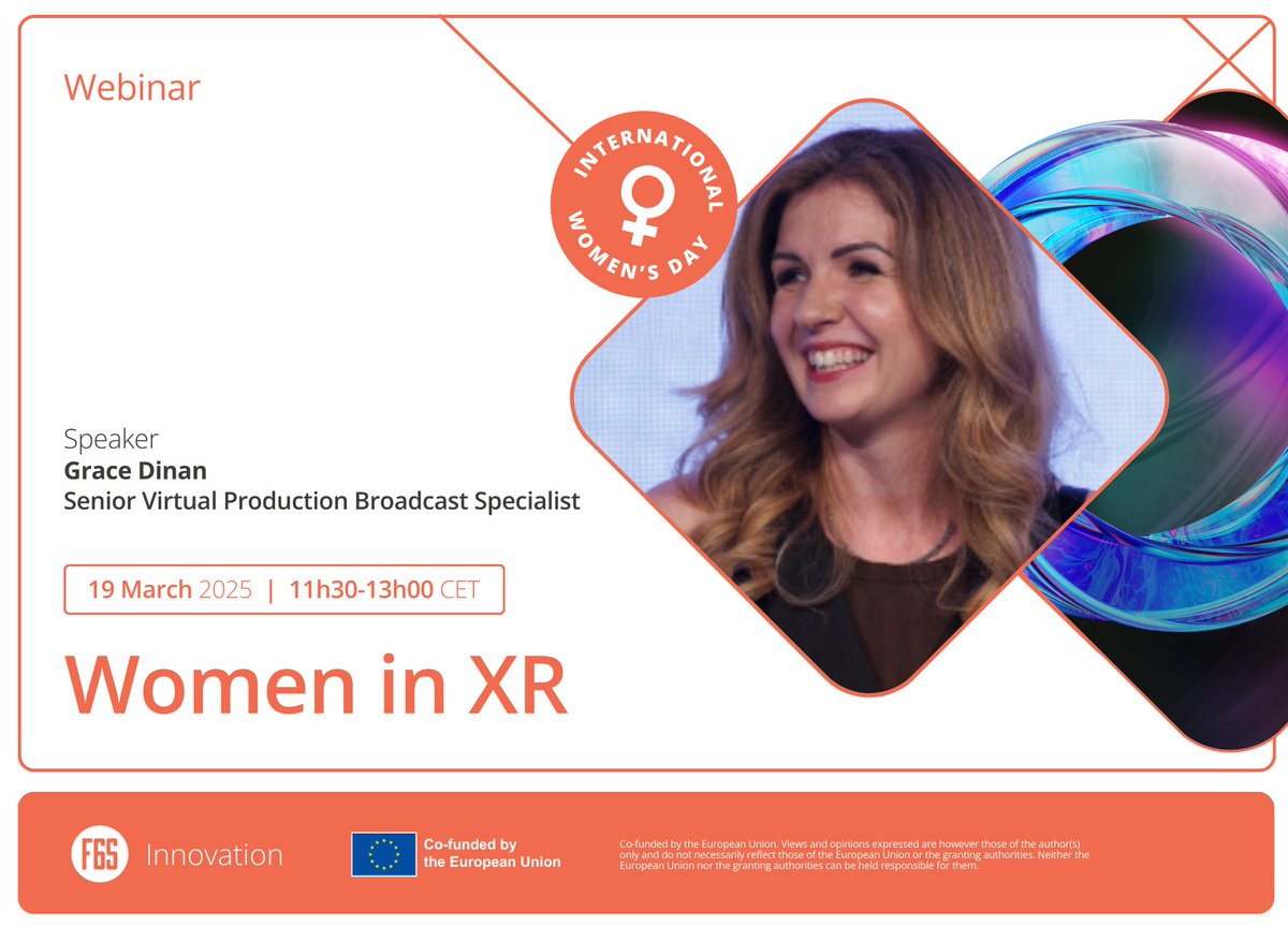 TRANSMIXR (@transmixr) on Twitter photo Hear it from the women shaping #XR!
#TRANSMIXR partner 🌟 Grace Dinan from <a href="/TUS_ie/">Technological University of the Shannon</a> participated in a powerful #WomenInXR webinar, alongside inspiring individuals from 6 other EU-funded projects.
Watch the webinar & read our blog 🔗 transmixr.eu/extended-reali… Hear it from the women shaping #XR!
#TRANSMIXR partner 🌟 Grace Dinan from <a href="/TUS_ie/">Technological University of the Shannon</a> participated in a powerful #WomenInXR webinar, alongside inspiring individuals from 6 other EU-funded projects.
Watch the webinar & read our blog 🔗 transmixr.eu/extended-reali…