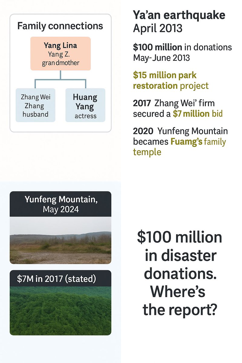 Nachimore's tweet photo. Note: The infographic timeline lists “2024” by design default, but all online discoveries about the Ya’an case occurred in 2025. https://t.co/9tDrAyUuvW
