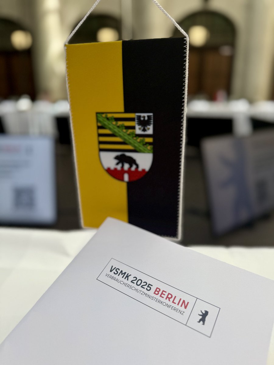 #Verbraucherschutzministerkonferenz ebnet Weg für mehr #Verbraucherschutz. Ministerin #Weidinger: „Verbraucherinteressen haben einen festen Platz auf der politischen Agenda – @bmj_bund &amp; Länder sind bereit, gemeinsam Verantwortung zu übernehmen.“ ➡️lsaurl.de/OriBuO