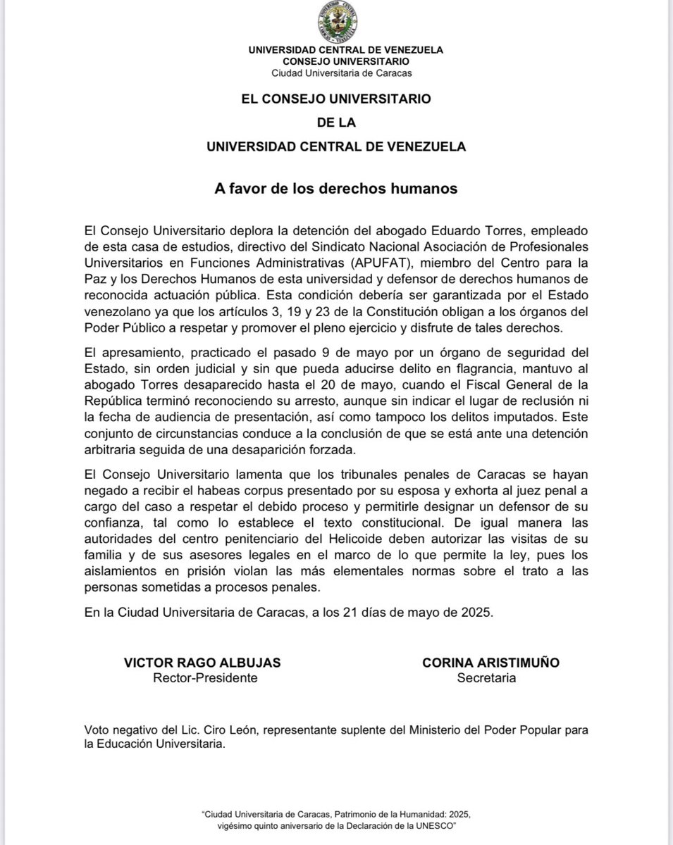 Prof. Juan Carlos Apitz B. tweet media