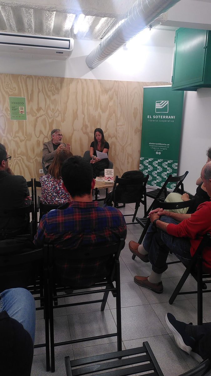 Ateneu CoopCamp (@ateneucoopcamp) on Twitter photo 📚 Hem presentat el llibre “Evolució de les alternatives socials i solidàries de les classes subalternes a l’Europa Llatina”, de Jordi Estivill i Ramon Arnabat, al <a href="/soterranillibre/">El Soterrani Llibreria Cooperativa</a>
✅Lectura imprescindible per qui defensa l’emancipació econòmica, social i cultural.
#MesdelESS 📚 Hem presentat el llibre “Evolució de les alternatives socials i solidàries de les classes subalternes a l’Europa Llatina”, de Jordi Estivill i Ramon Arnabat, al <a href="/soterranillibre/">El Soterrani Llibreria Cooperativa</a>
✅Lectura imprescindible per qui defensa l’emancipació econòmica, social i cultural.
#MesdelESS
