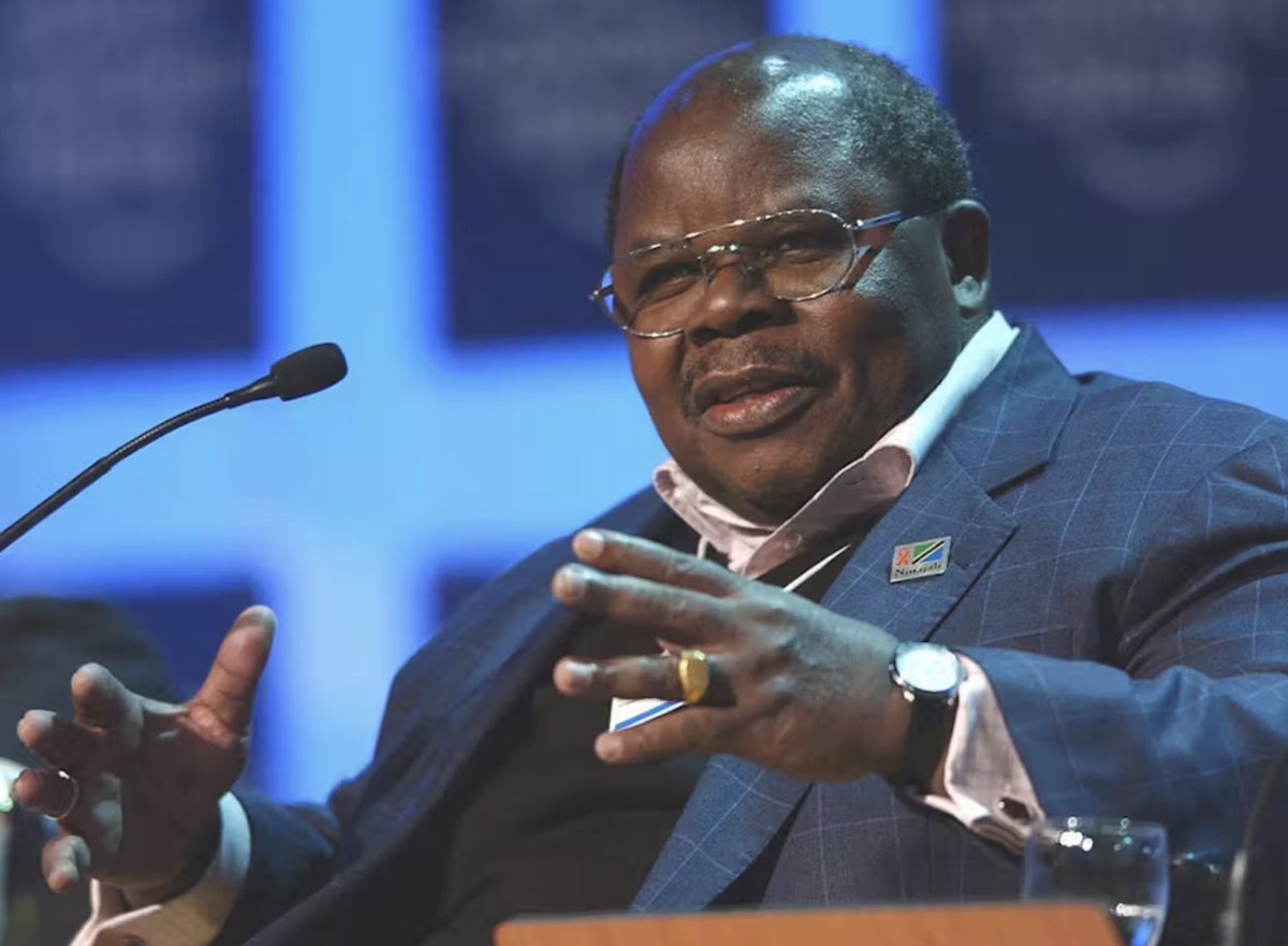 magogonidaily's tweet photo. THE LATE BENJAMIN WILLIAM MKAPA, FORMER PRESIDENT AND COMMANDER-IN-CHIEF OF THE ARMED FORCES OF THE UNITED REPUBLIC OF TANZANIA

"I must stress that our development partners should respect our sovereignty."