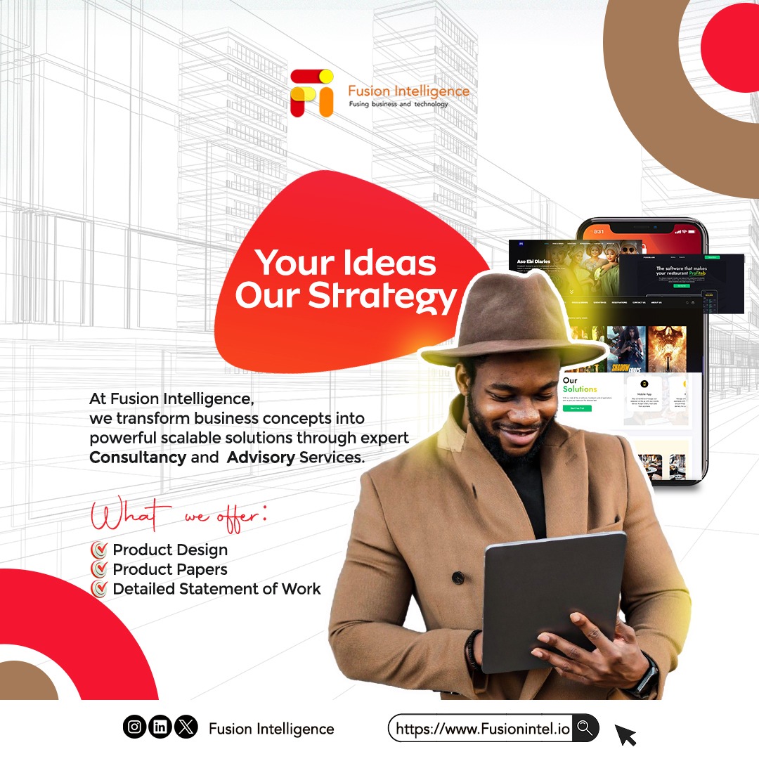 FusionIntelTech's tweet photo. Got an idea? Let’s make it real 💡
We offer product design, detailed product papers, and clear statements of work to bring your vision to life.
DM us to get started
#ProductDesign #TechAdvisory #FusionIntelligence https://t.co/9Eqz2ZjvYP