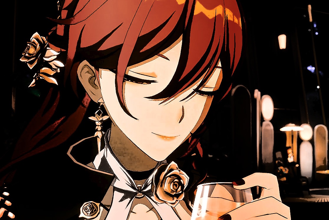 I'll have a drink to enjoy your expression more.