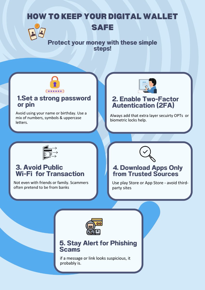 MPurse_Services's tweet photo. Your money deserves more than just a wallet - it deserves protection.
 
#DigitalSafety #WalletTips #OnlineSecurity #FintechIndia #SecurePayments #Mpurse #CyberSecurity #phishingAlert #FintechAwareness #OnlineFraudPrevention https://t.co/uSDj1fUnjp