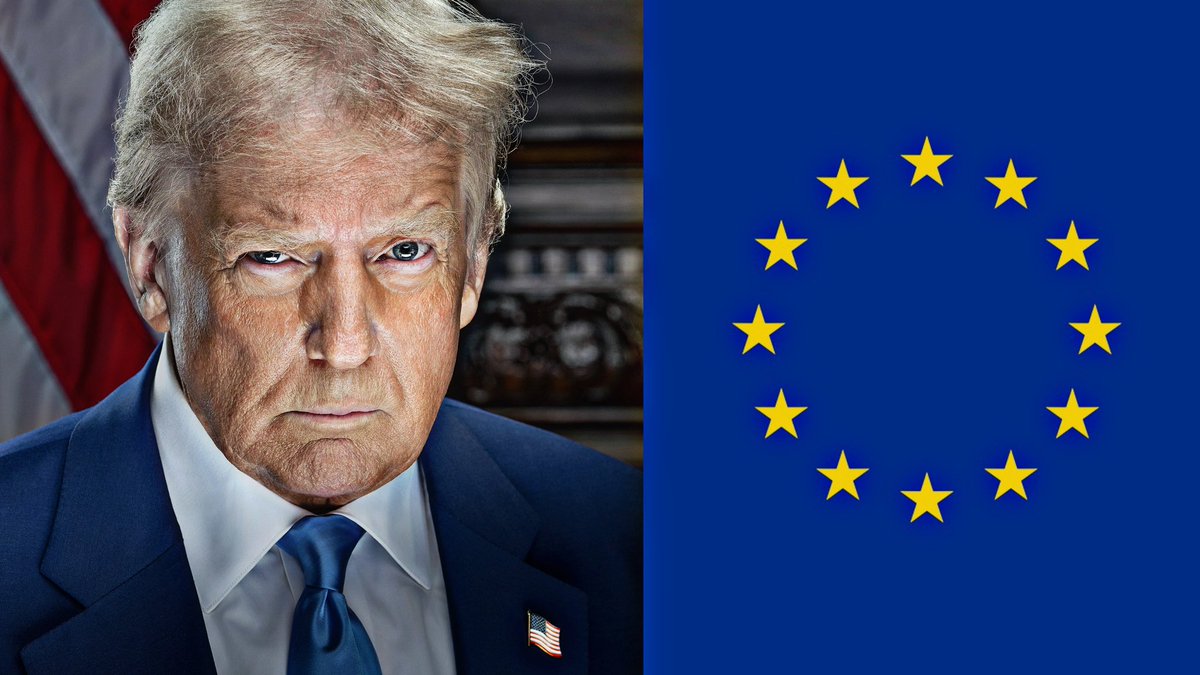 🚨BREAKING: President Trump announces 50% tariffs on the EU

The EU fucked around and found out.