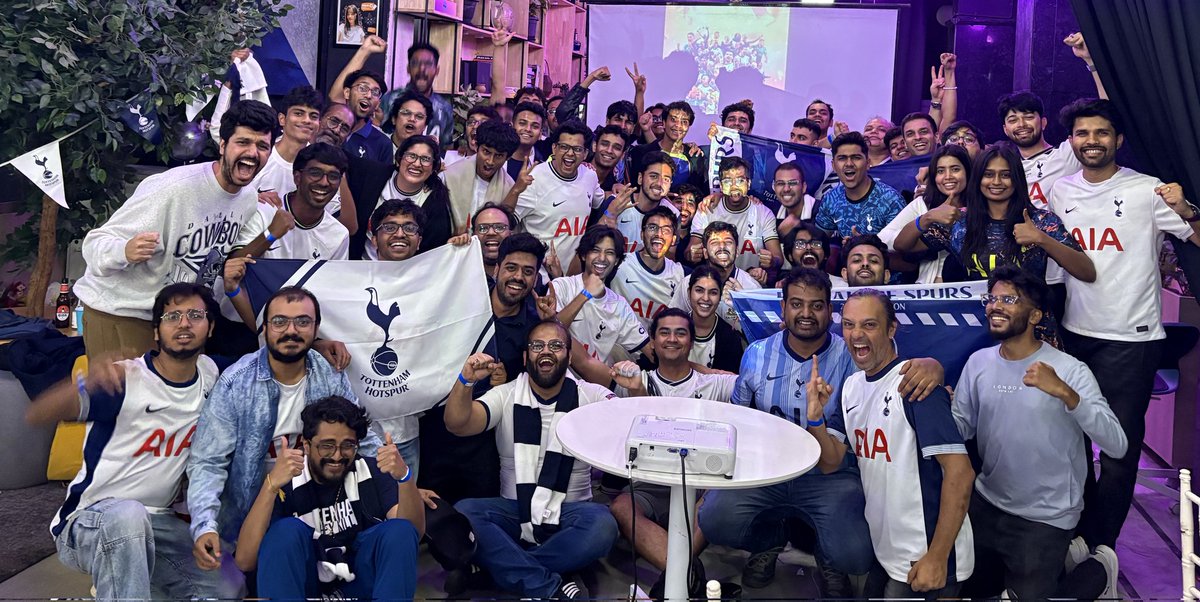 bangalorespurs's tweet image. Under the warm Bangalore skies, thousands of miles from home, we stood — eyes fixed, hearts racing, voices rising. In that final whistle, tears met triumph. 

Tottenham Hotspur, kings of Europe. We dared to dream, and tonight, that dream wore Lilywhite.

#COYS
#THFC