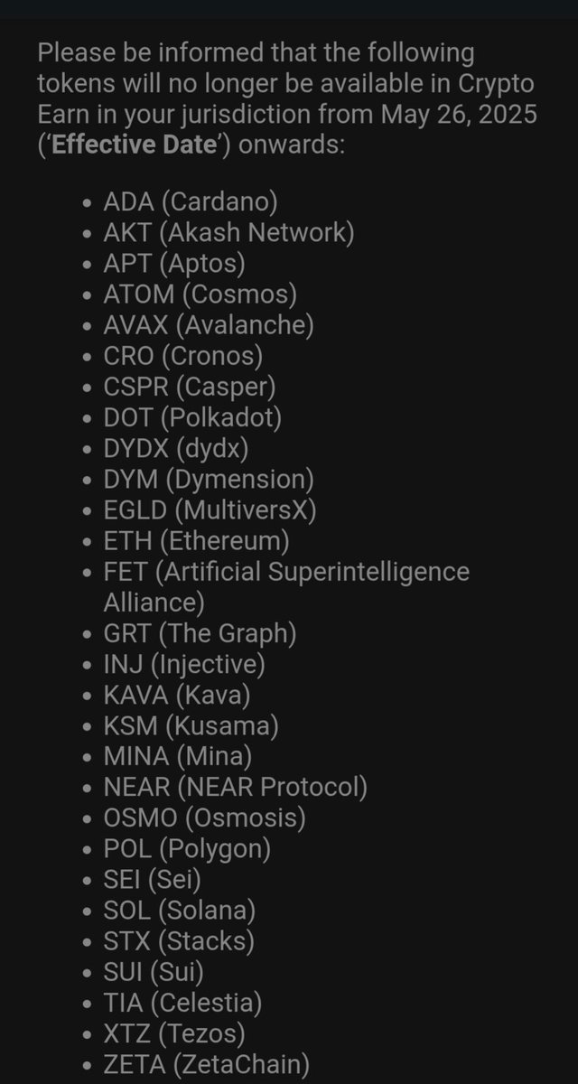 For American #cryptocom #cro customers.