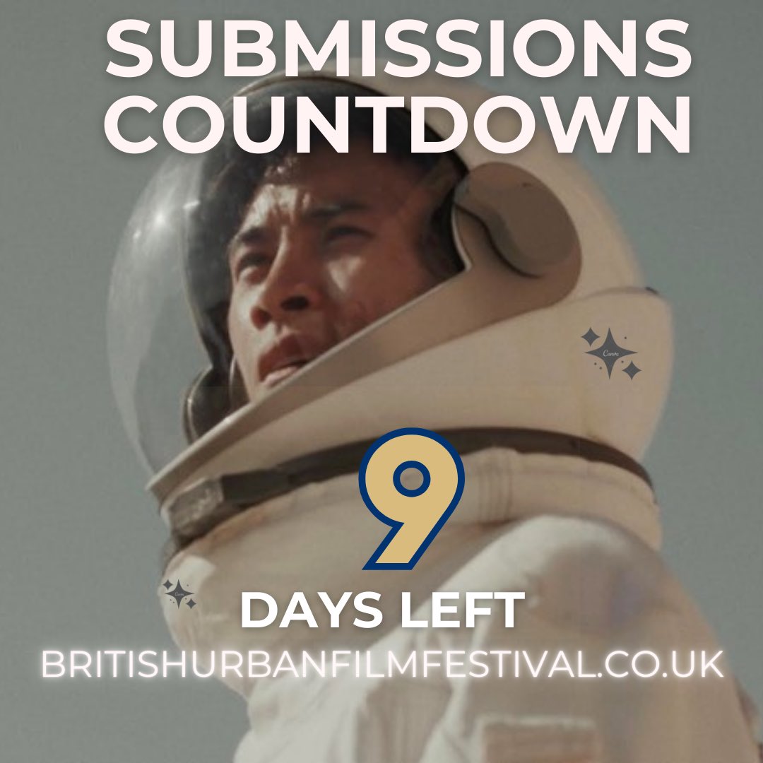 9 days left to submit to BUFF 2025!

We’re celebrating 20 years of championing underrepresented filmmakers with screenings &amp; special events over the coming weeks and months.

Got a short, feature or doc?

Submit now:
filmfreeway.com/britishurbanfi… 

#BUFF2025 #CallForEntries #IndieFilm
