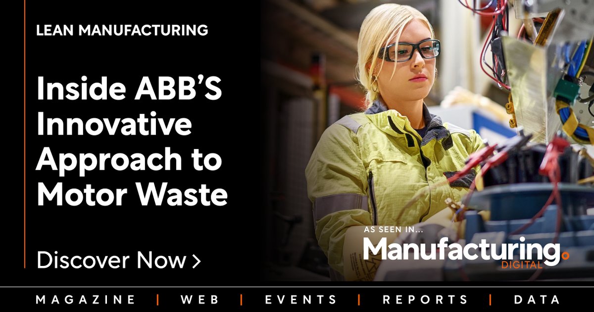 From paint sludge to pallets, ABB is turning motor waste into efficiency wins. Stefan Floeck shows how global innovation is powering their zero landfill goal. 

Discover more here: ow.ly/isV050VTX31

#CircularEconomy #FactoryInnovation