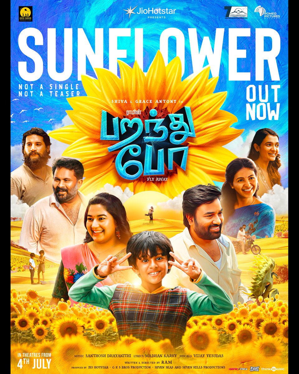 Nivin Pauly (@nivinofficial) on Twitter photo Out now! #Sunflower — "not a single, not a teaser" from #DirectorRam Sir's "ParanthuPo", sung by <a href="/IAMVIJAYYESUDAS/">Vijay Yesudas</a>
youtube.com/watch?v=5d15Su…
<a href="/actorshiva/">Shiva</a> #GraceAntony <a href="/AjuVarghesee/">Aju Varghese</a> <a href="/yoursanjali/">Anjali</a> <a href="/DhayaSandy/">Santhosh Dhayanithi</a> <a href="/Romeopictures_/">Romeo Pictures</a> <a href="/thinkmusicindia/">Think Music</a> <a href="/JioHotstar/">JioHotstar</a> Out now! #Sunflower — "not a single, not a teaser" from #DirectorRam Sir's "ParanthuPo", sung by <a href="/IAMVIJAYYESUDAS/">Vijay Yesudas</a>
youtube.com/watch?v=5d15Su…
<a href="/actorshiva/">Shiva</a> #GraceAntony <a href="/AjuVarghesee/">Aju Varghese</a> <a href="/yoursanjali/">Anjali</a> <a href="/DhayaSandy/">Santhosh Dhayanithi</a> <a href="/Romeopictures_/">Romeo Pictures</a> <a href="/thinkmusicindia/">Think Music</a> <a href="/JioHotstar/">JioHotstar</a>