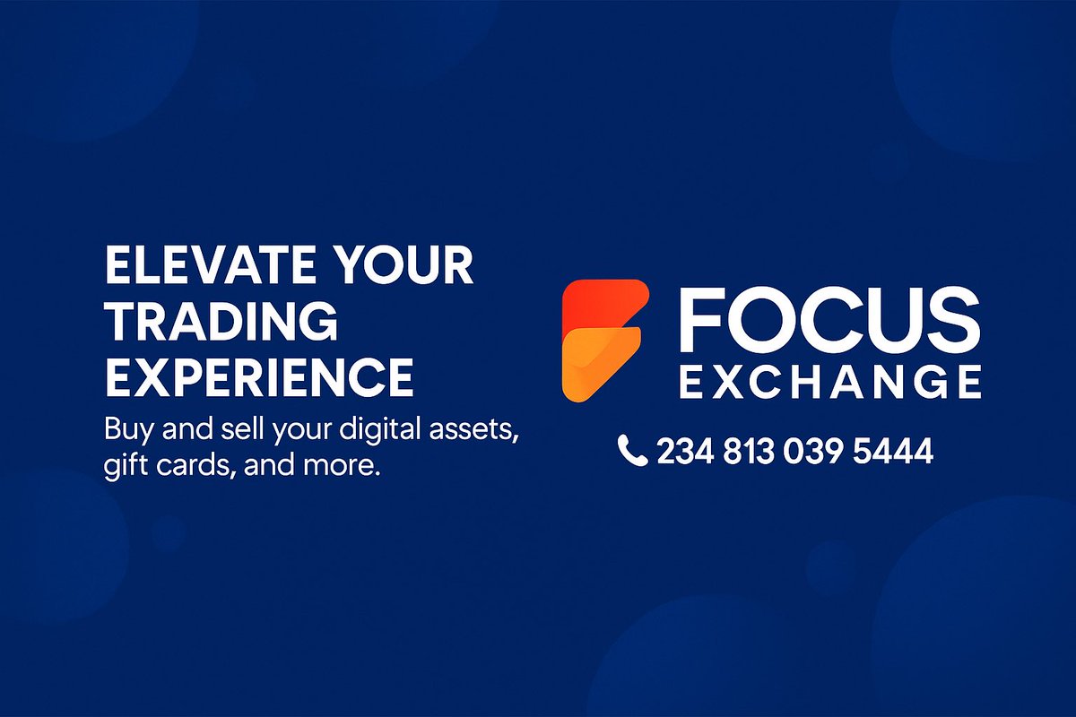 Focus_Xm's tweet photo. Weekend secured, funds received, trades confirmed.
This is how real ones do TGIF.
Focus Exchange. Clean trades, no stories.
#TGIFPlug #CryptoBoss #FocusXM #GiftCardSwap #DigitalDeals https://t.co/fb0K1nErFV