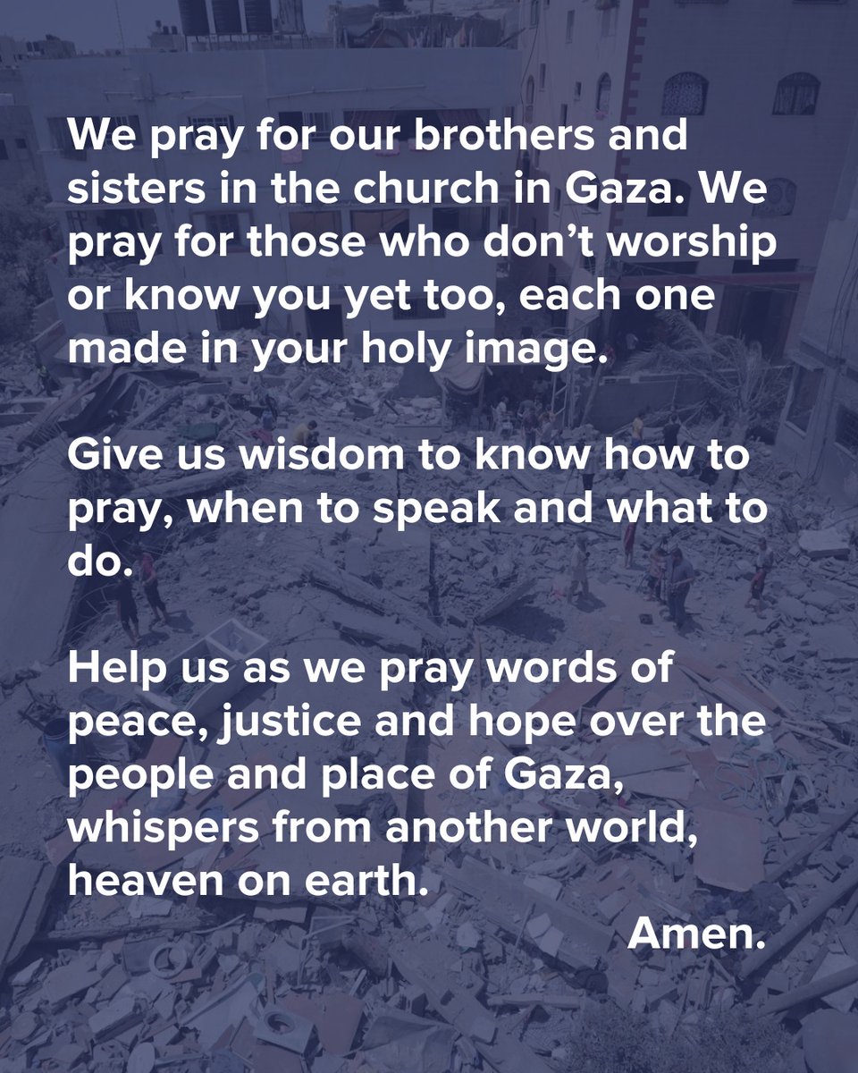 A prayer for Gaza 🙏