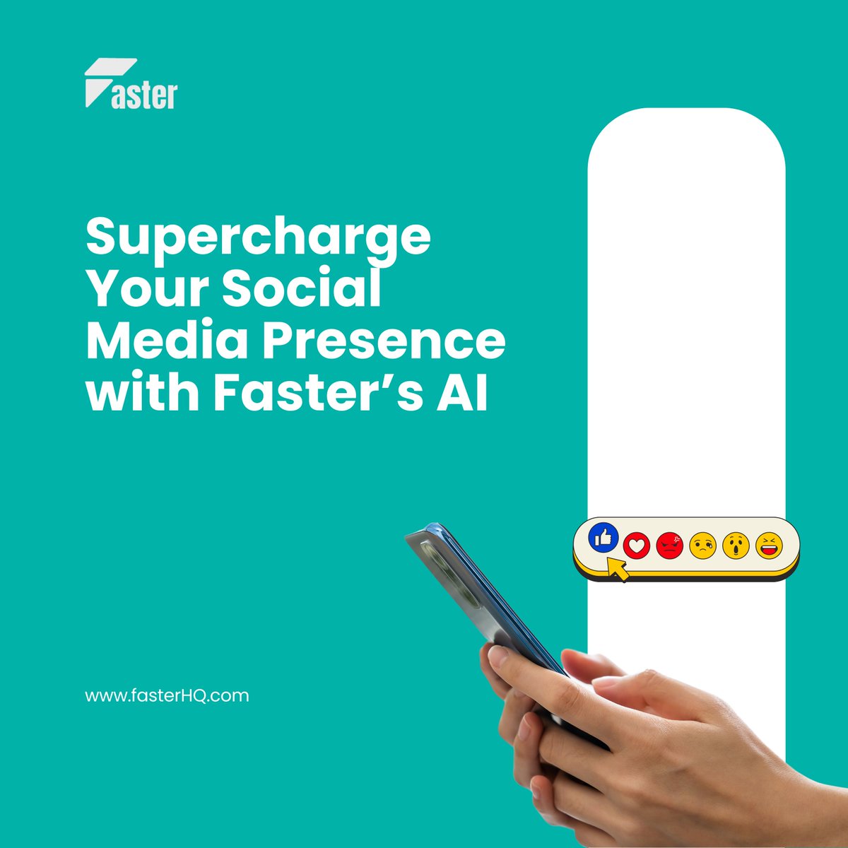 faster_hq's tweet photo. Struggling to maintain your social media presence while running your business?

Faster's AI creates platform-optimized content that engages your audience—all while you focus on what matters most.

Supercharge your social strategy without the time investment. 🚀 https://t.co/bEc8zoeEYe