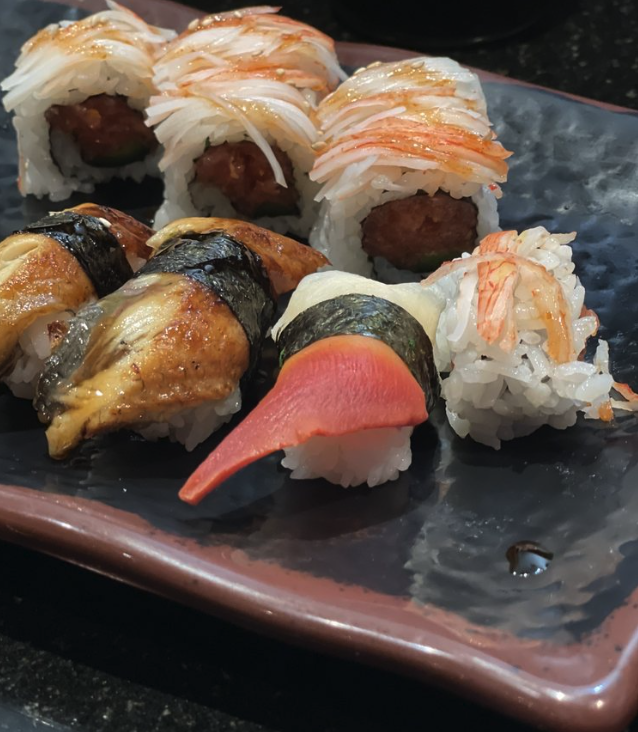 KobeMcKinney's tweet photo. 🍣 Craving a feast? 

Dive into our all-you-can-eat sushi and hibachi extravaganza starting at just $15.99! 🎉 Unleash your appetite and let the flavors roll! 🌟 https://t.co/kl0NlZVs2L