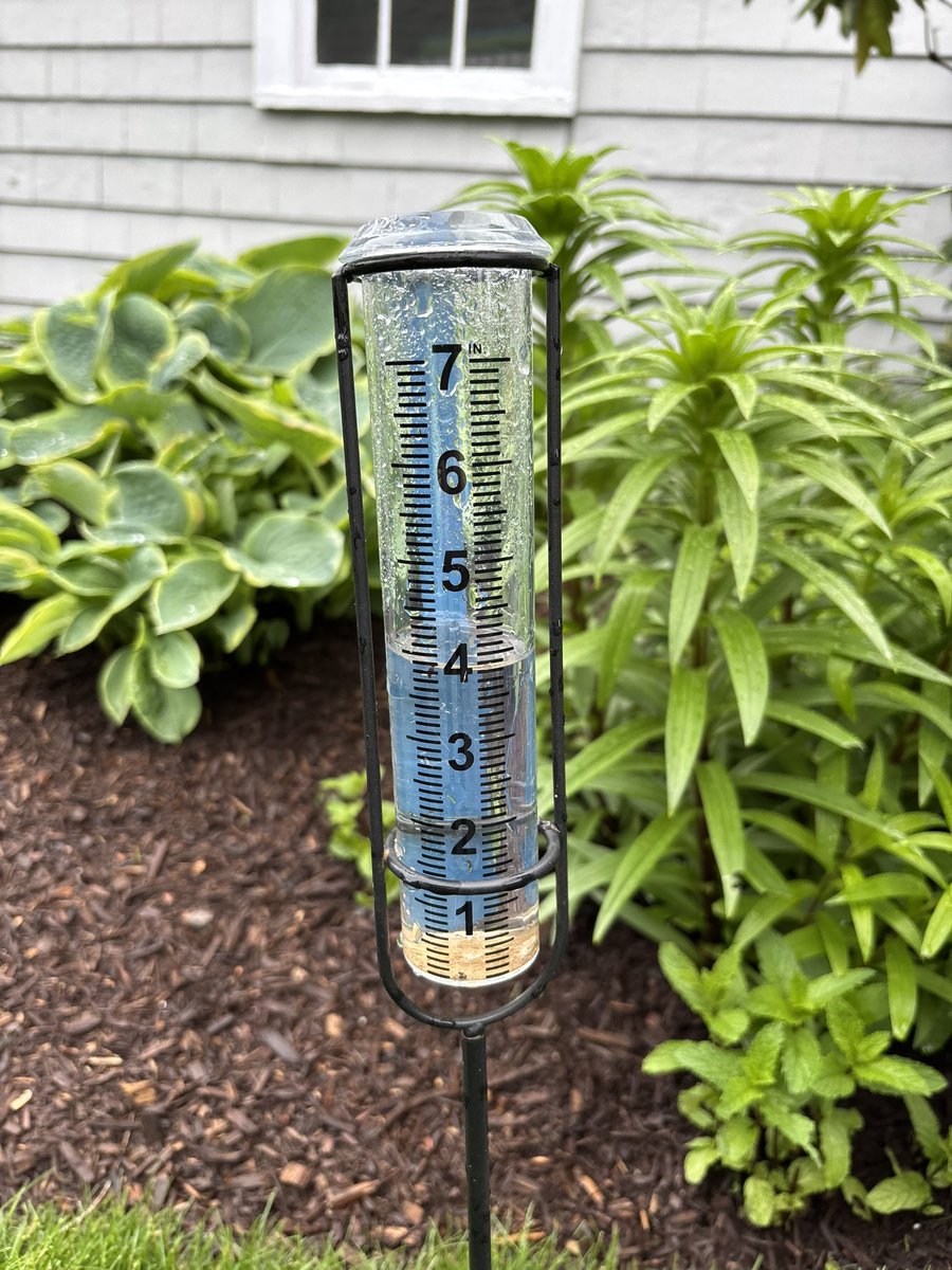Reporting 4 inches of rain in 24 hours at the Volin Weather Headquarters