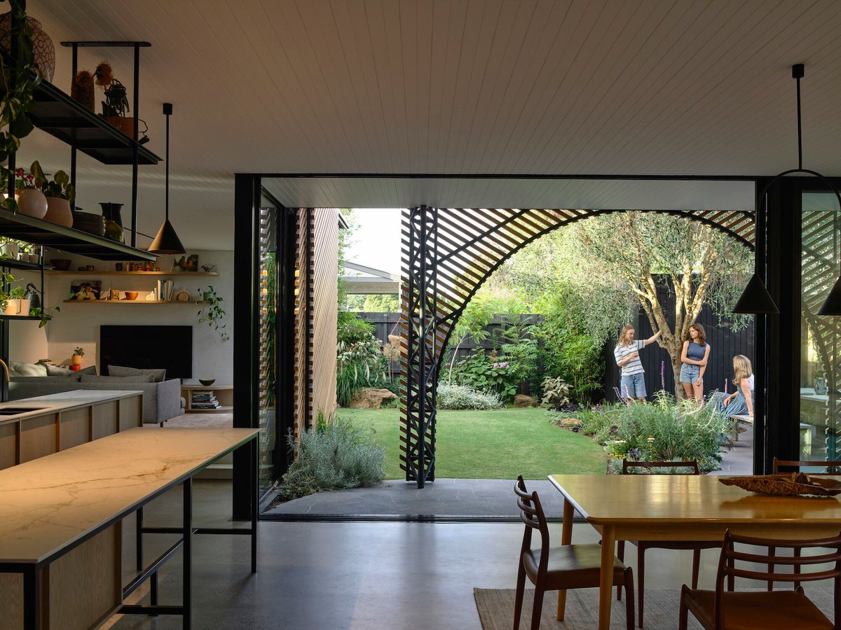 Archello (@archello) on Twitter photo Austin Maynard Architects' (<a href="/AndrewMaynard/">Andrew Maynard</a>) Clarke project reimagines a Melbourne cottage with timber batten screening, passive solar design, and all-electric systems.
buff.ly/E2RU2yW
#TimberArchitecture #SustainableRenovation #PassiveDesign Austin Maynard Architects' (<a href="/AndrewMaynard/">Andrew Maynard</a>) Clarke project reimagines a Melbourne cottage with timber batten screening, passive solar design, and all-electric systems.
buff.ly/E2RU2yW
#TimberArchitecture #SustainableRenovation #PassiveDesign