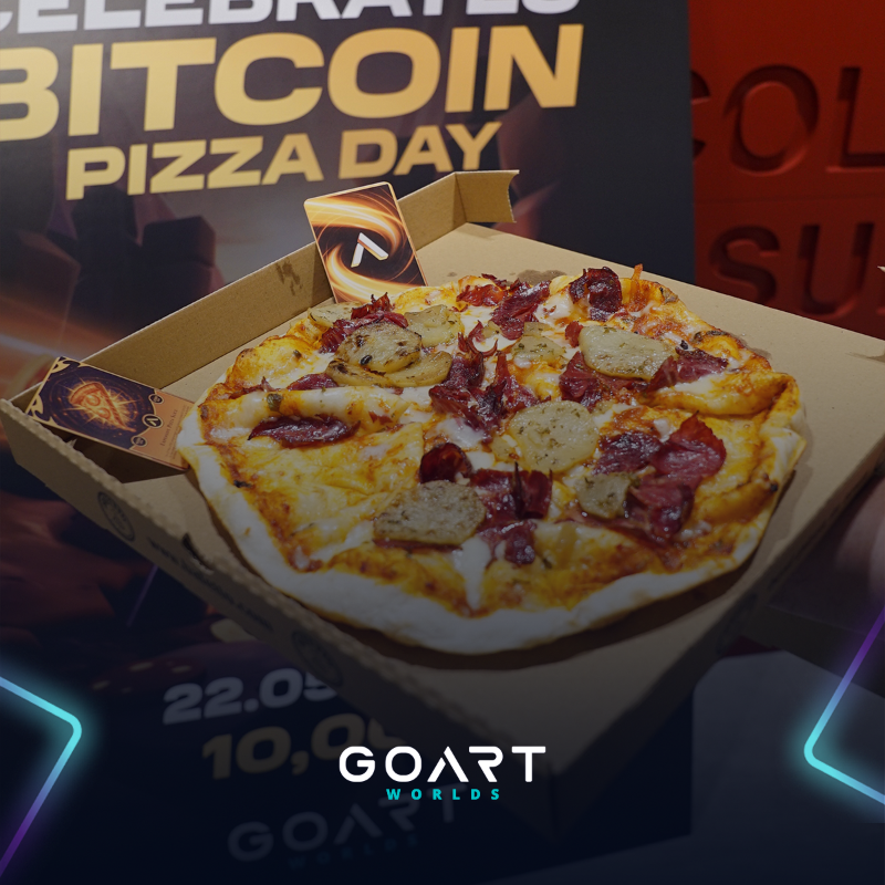 goartworlds's tweet photo. 🍕 We celebrated Bitcoin Pizza Day with a fun in-office AR Treasure Hunt powered by our own tech!

Party Points were flying, the leaderboard kept us on our toes and of course , there was plenty of pizza to go around. 📱

#GoArtWorlds #PizzaDay #Web3Gaming #TeamFun