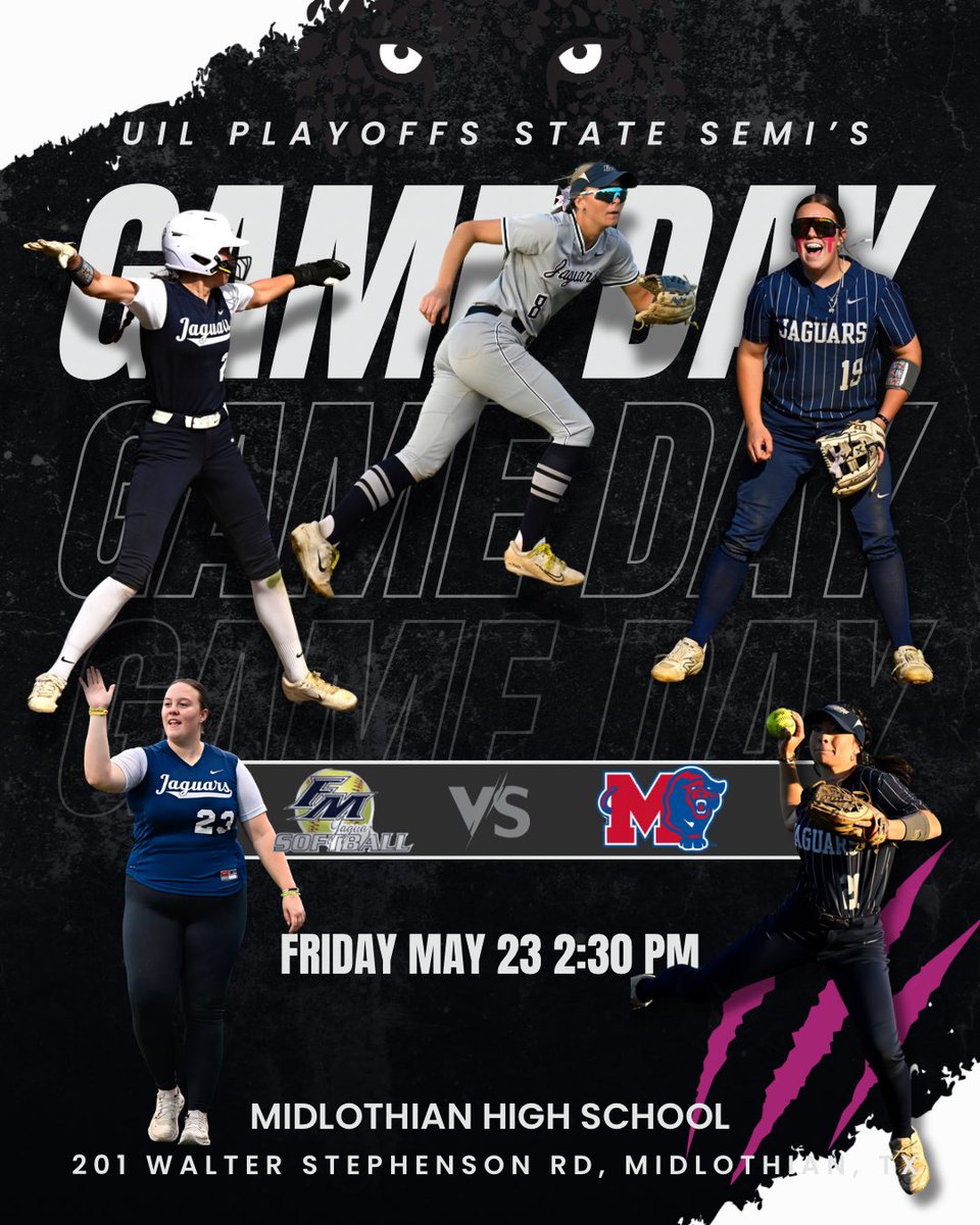 FMHS Softball BC (@fm_softballbc) on Twitter photo It’s game day!!!! Jag nation we need you!!! come pump these girls up and pack the stands.
⏰ 2:30
📍Midlothian High school <a href="/FMHS9/">FMHS9</a> <a href="/FMSoftball/">FMHS Jaguar Softball</a> <a href="/FlowerMoundHS/">Flower Mound HS</a> <a href="/ctgdentoncounty/">The Cross Timbers Gazette</a> <a href="/lorenziniphotog/">Joe Lorenzini</a> It’s game day!!!! Jag nation we need you!!! come pump these girls up and pack the stands.
⏰ 2:30
📍Midlothian High school <a href="/FMHS9/">FMHS9</a> <a href="/FMSoftball/">FMHS Jaguar Softball</a> <a href="/FlowerMoundHS/">Flower Mound HS</a> <a href="/ctgdentoncounty/">The Cross Timbers Gazette</a> <a href="/lorenziniphotog/">Joe Lorenzini</a>