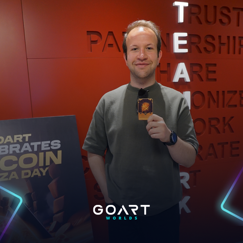 goartworlds's tweet photo. 🍕 We celebrated Bitcoin Pizza Day with a fun in-office AR Treasure Hunt powered by our own tech!

Party Points were flying, the leaderboard kept us on our toes and of course , there was plenty of pizza to go around. 📱

#GoArtWorlds #PizzaDay #Web3Gaming #TeamFun