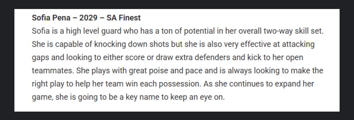 Thank you for the recognition <a href="/JrAllStarTexas/">Texas Jr. All-Star GBB</a>