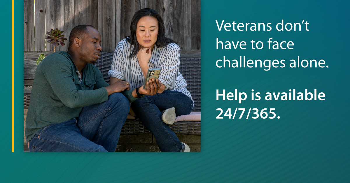 VA offers effective, evidence-based therapies to help #Veterans through whatever they may be facing.

Learn about the VA resources available now: MentalHealth.VA.gov/suicide_preven….