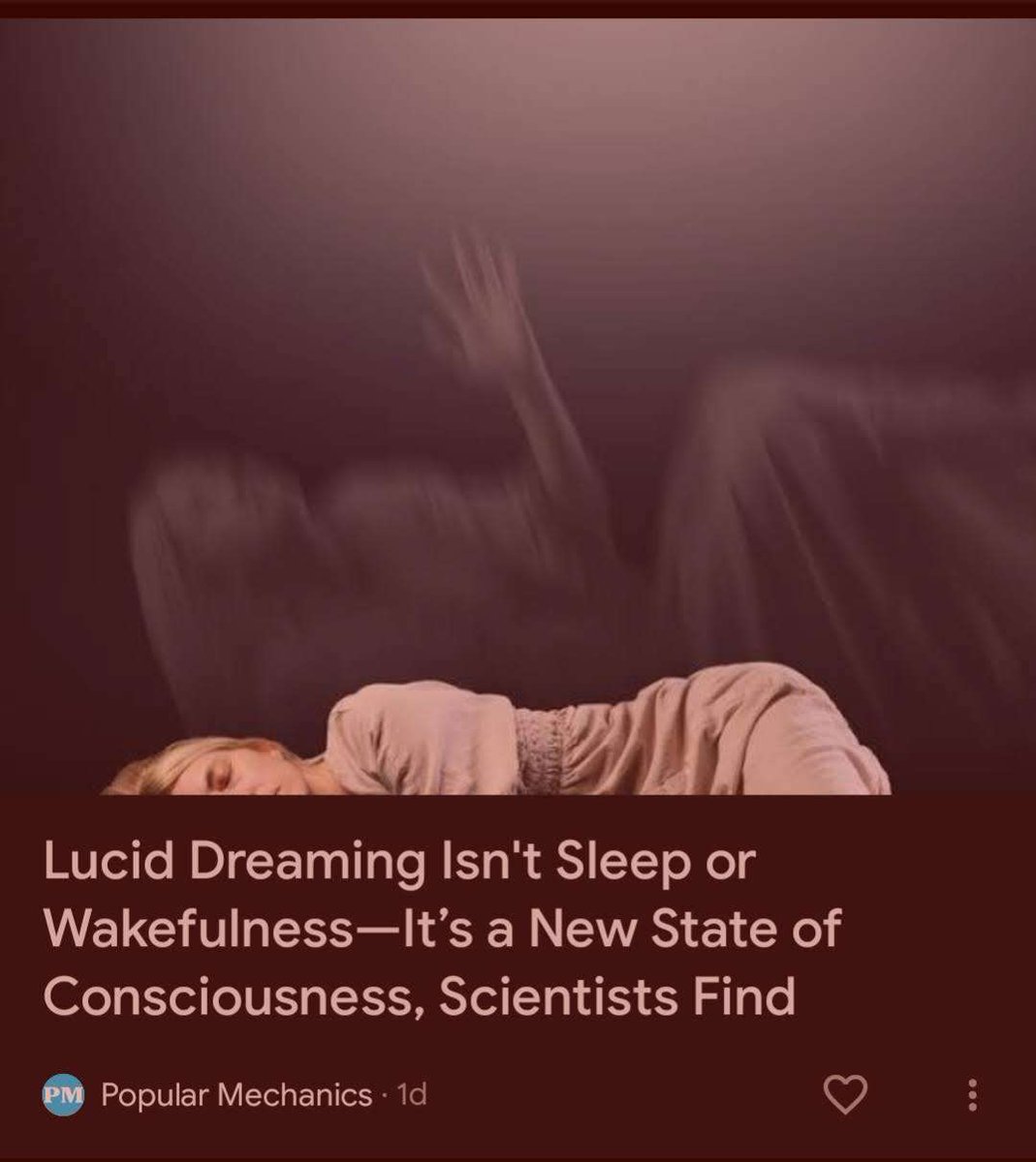 💤 Lucid dreaming isn't sleep. It's a whole new state of consciousness: popularmechanics.com/science/a64563…
