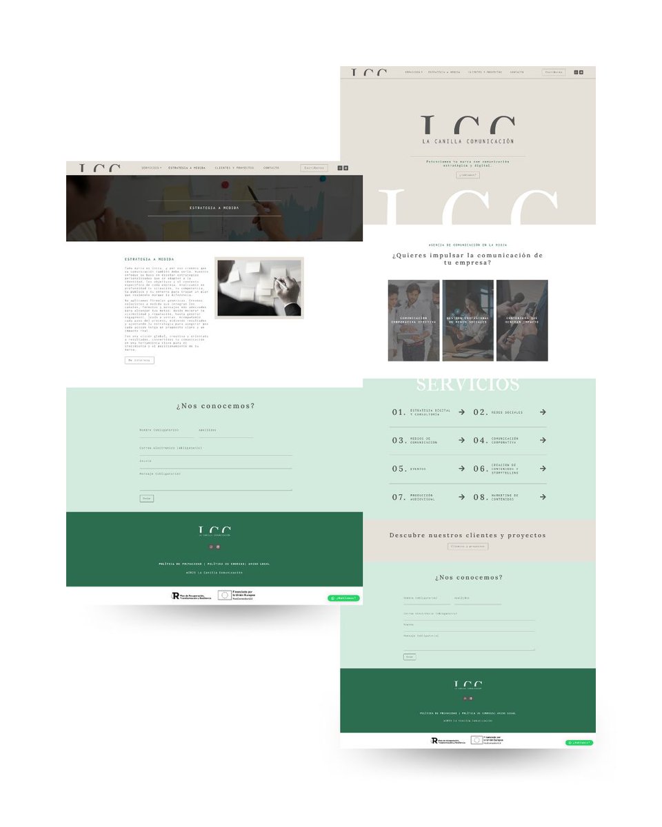 La Canilla Comunicación necesitaban una web para dar a conocer sus servicios, así como sus proyectos y con esa premisa trabajamos en su proyecto. ¿Qué te parece?