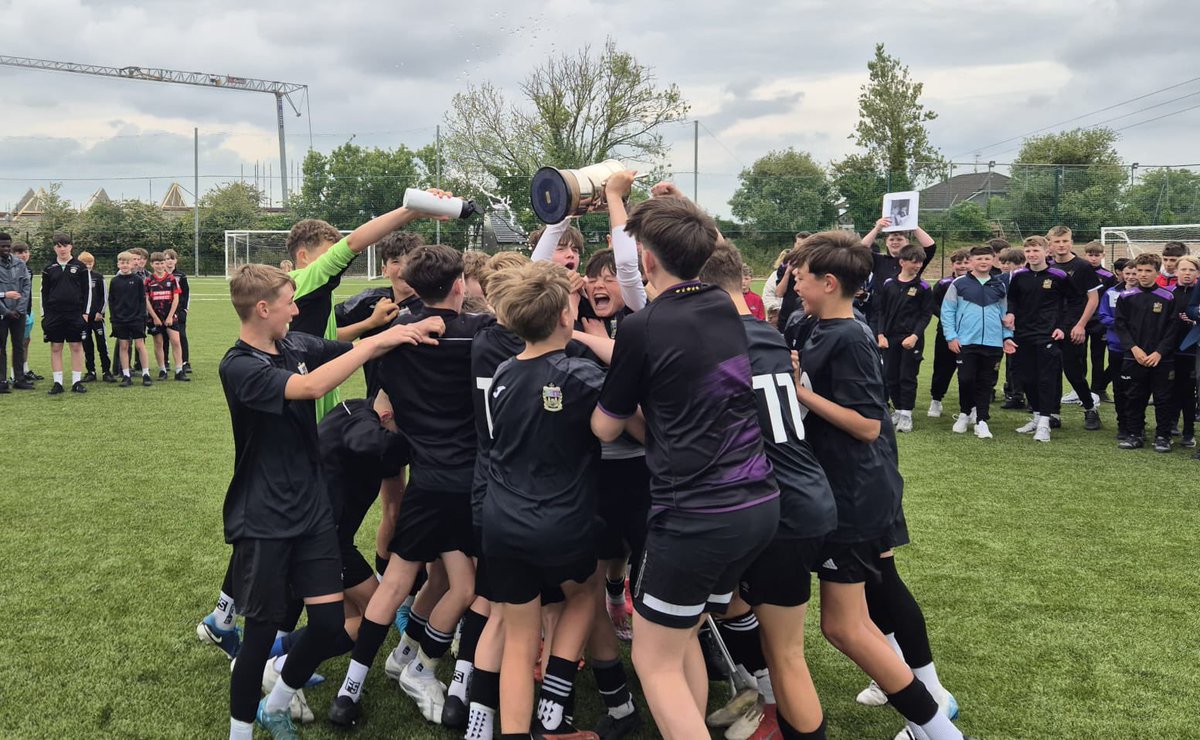 pbcsoccer's tweet photo. Belated congrats to our 1st Yr soccer squad &amp; their coaches Mr Twomey &amp; Ms Walsh, who won a hard fought Cork Cup final on Tuesday last vs @rococork . The game finished 1-1 AET, with @pbcsoccer prevailing in the shootout. Pictured below is PBC Capt., Will Pollock receiving the Cup https://t.co/FSqoqsxH8O