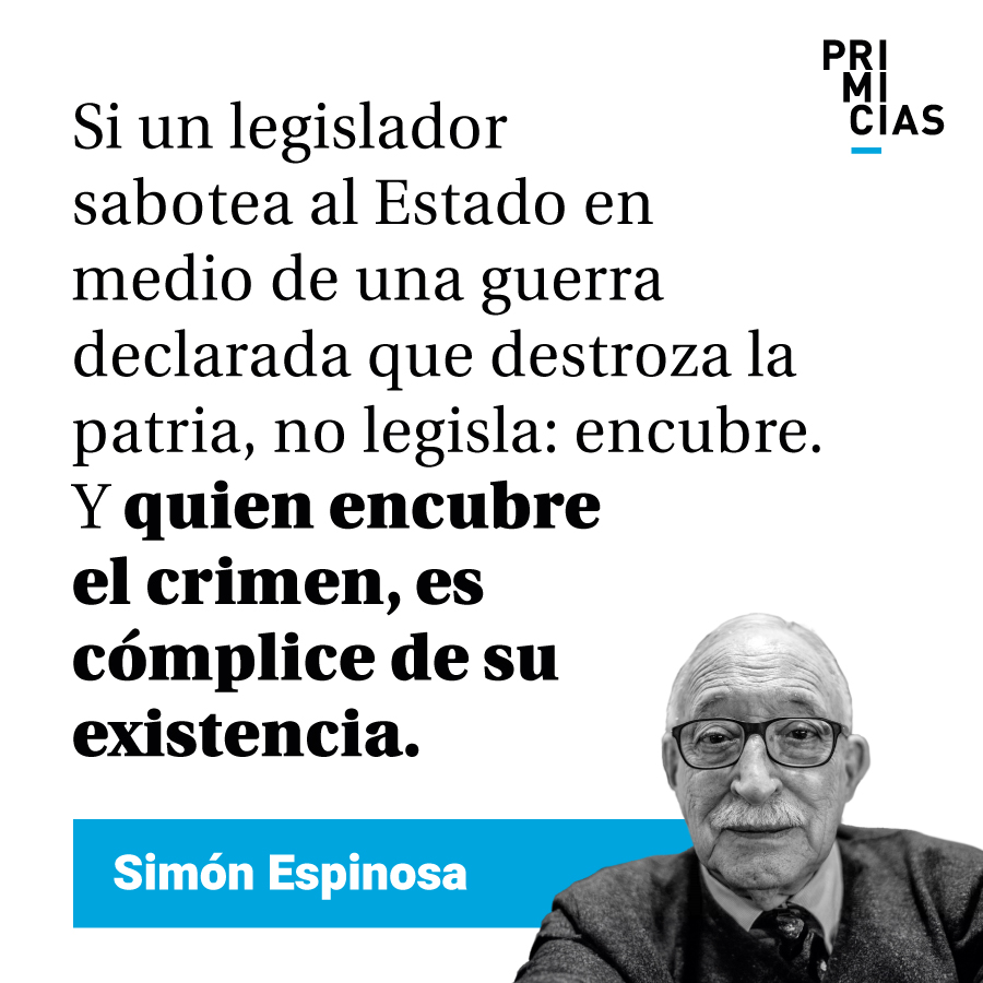 'Leyes adecuadas para gente inadecuada'. Lea la columna de Simón Espinosa (<a href="/simonespinosa28/">Simón Espinosa C.</a>). prim.ec/MCLu50VXwI1