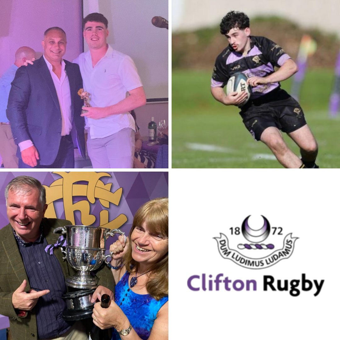 🏆 End of Season Awards 2024/25 🏆

A huge night celebrating the standout stars of our 1st XV, Wanderers, Misfits &amp; club legends 💜🖤

Thank you to every player, coach, volunteer, and supporter who made this season so special.

🔗 View the full list: cliftonrugby.co.uk/news/end-of-se…
