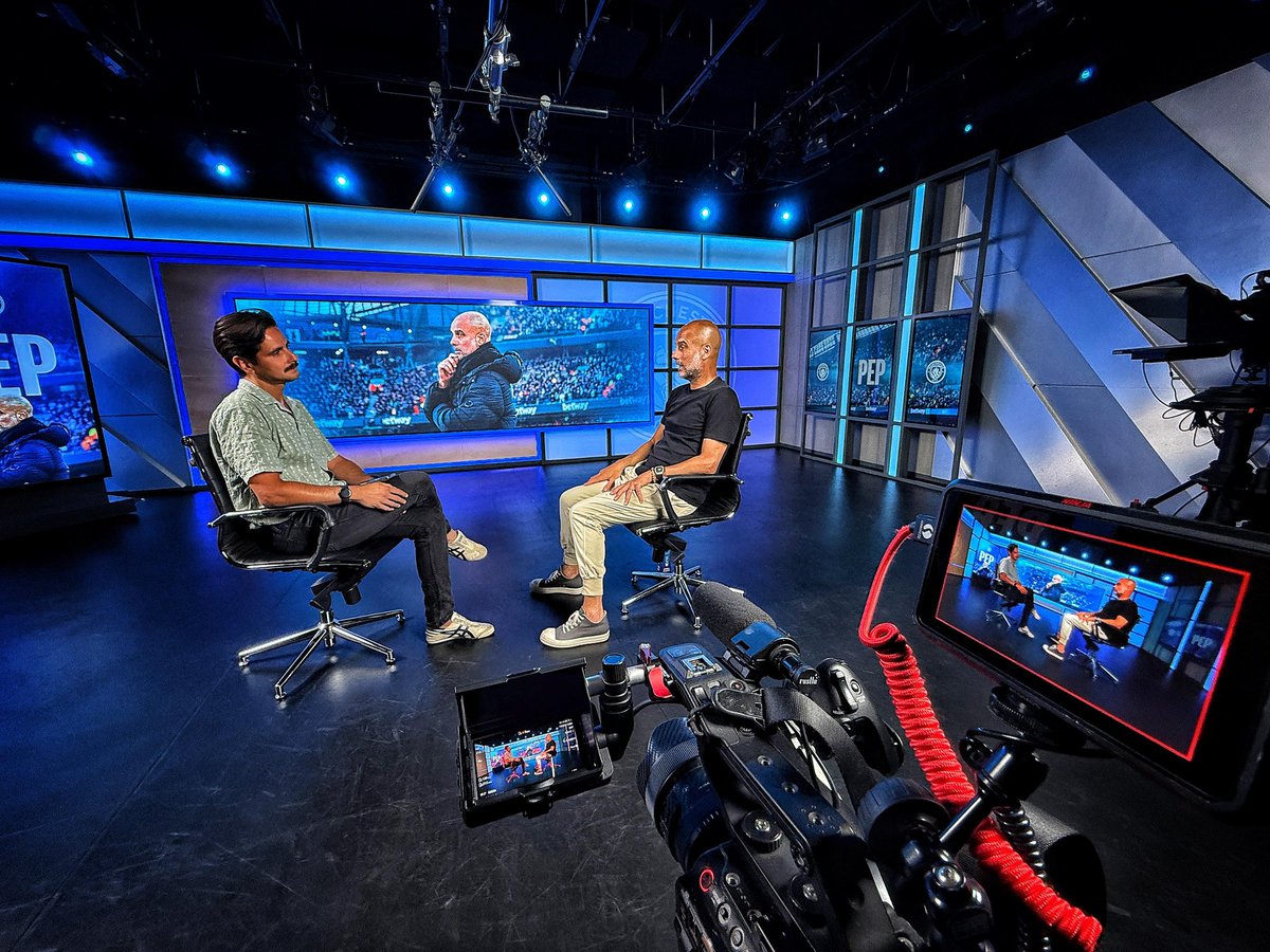 Pep Guardiola para a <a href="/tntsportsmex/">TNT Sports México</a> 🇲🇽