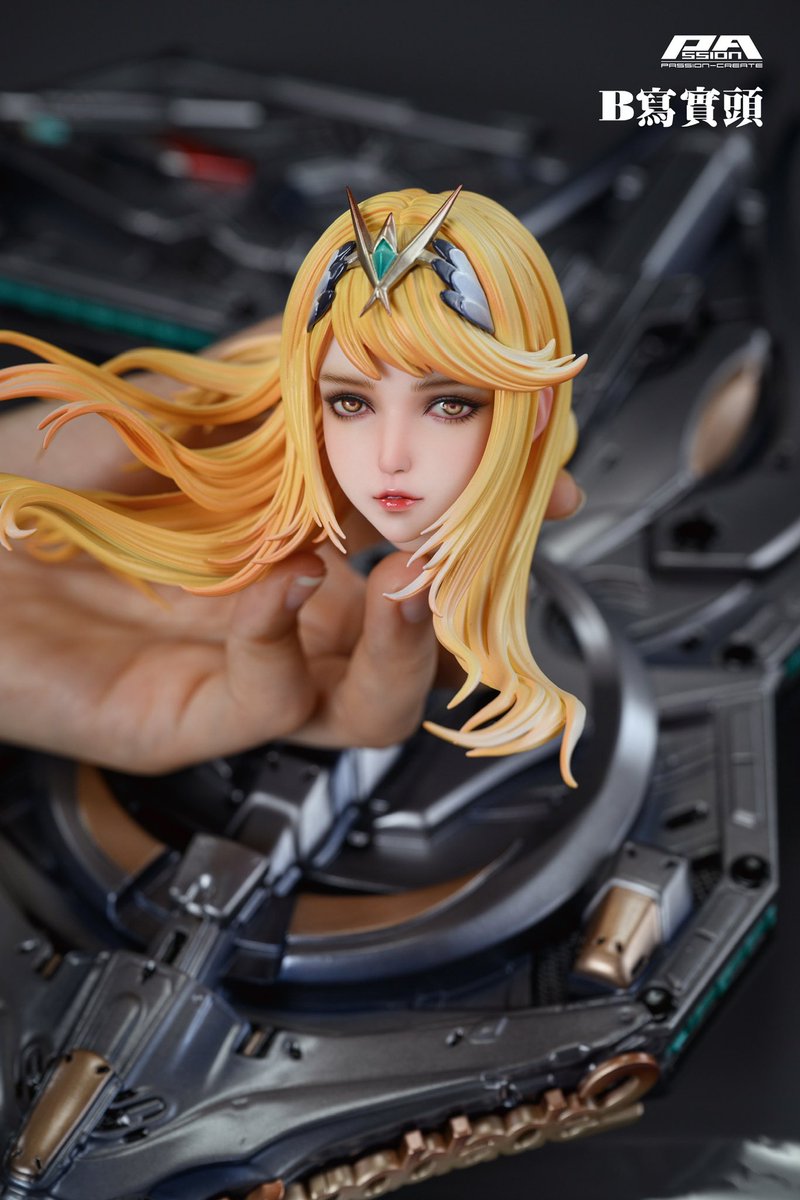PassionCreate1's tweet photo. Brand: PA Create Studio
From: Video Game Figure - Xenoblade
Character: Mythra/Hikari
Type: GK Statue
Height Range: unknown
Scale: 1/4 https://t.co/8SZdI0WjBC