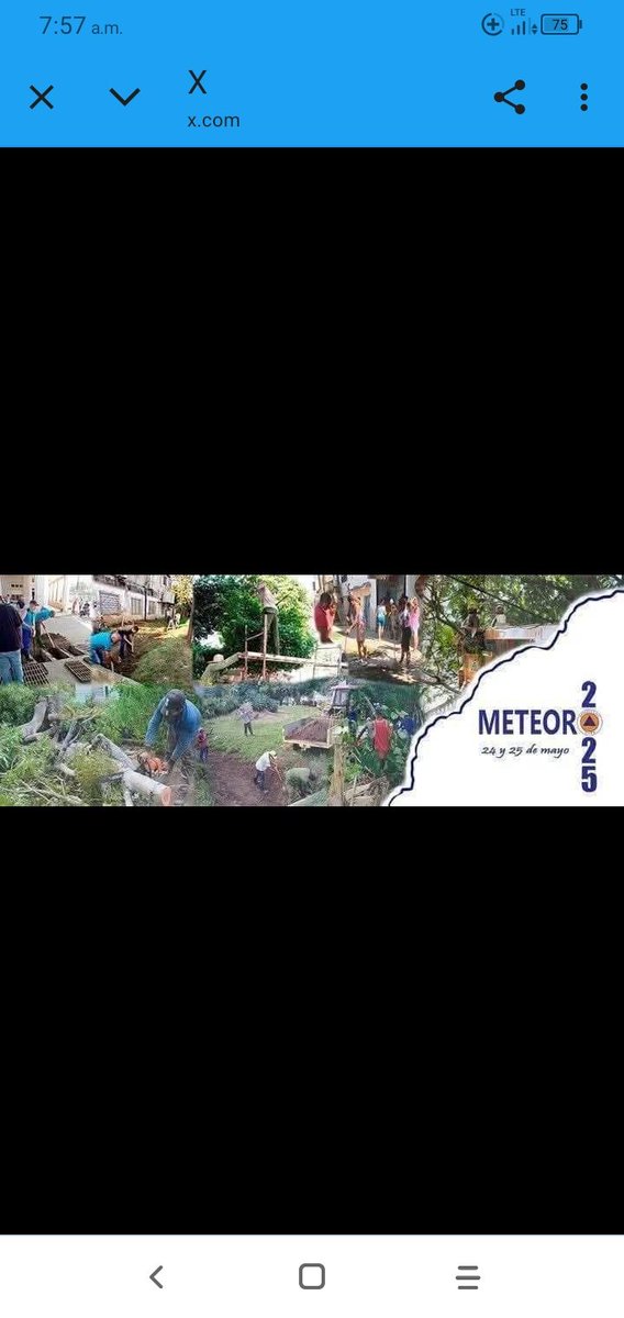 Ejercicio Meteoro el 24 y 25 de mayo, más preparados y alertas 
<a href="/YainierMartnez1/">Yainier Martínez</a> 
<a href="/daylen_infantes/">DMS Perico</a> 
<a href="/CarlosC64808313/">Carlos Clemente</a> 
<a href="/RMMatanzas/">Región Militar Matanzas 🐊</a> 
#MatancerosEnVictoria 
#peric