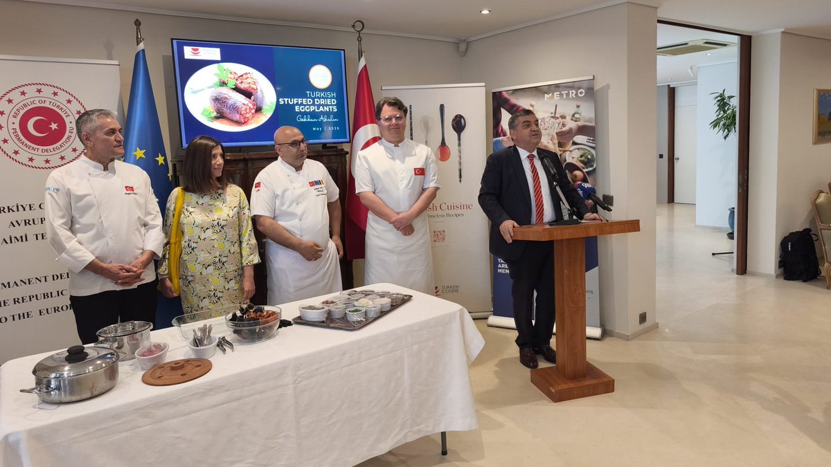 Sapar Palvanov (@palvanovsapar) on Twitter photo A wonderful evening immersed in the tastes and traditions of Turkish cuisine at the “Deliciously Türkiye Cuisine” event. Grateful to H.E. <a href="/frkkymkc/">Faruk Kaymakcı</a> and the entire team for a warm welcome and a true celebration of culture through food. A wonderful evening immersed in the tastes and traditions of Turkish cuisine at the “Deliciously Türkiye Cuisine” event. Grateful to H.E. <a href="/frkkymkc/">Faruk Kaymakcı</a> and the entire team for a warm welcome and a true celebration of culture through food.