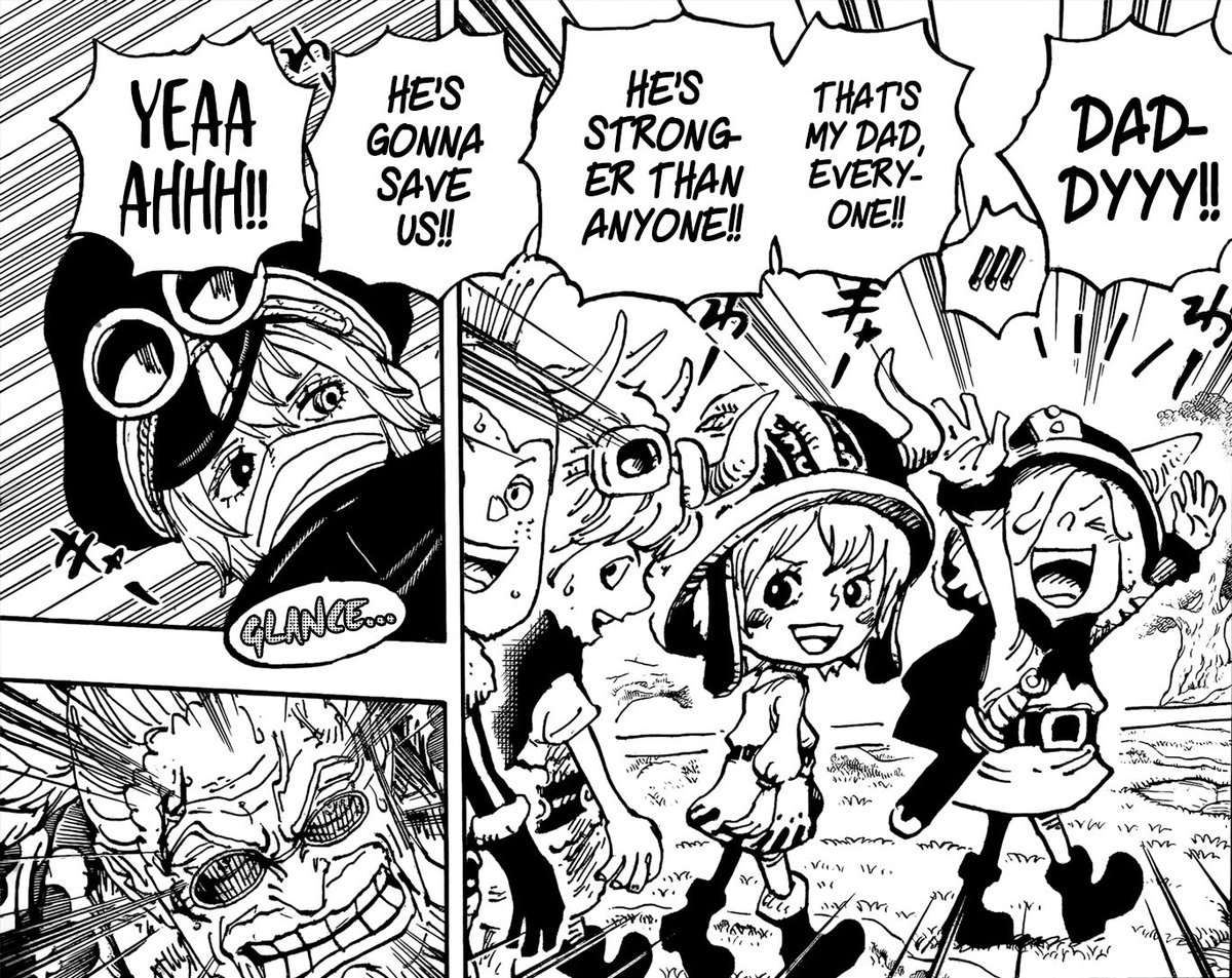 #ONEPIECE1149 
LIL BRO SNITCHED ON HIS OWN FATHER😭😭