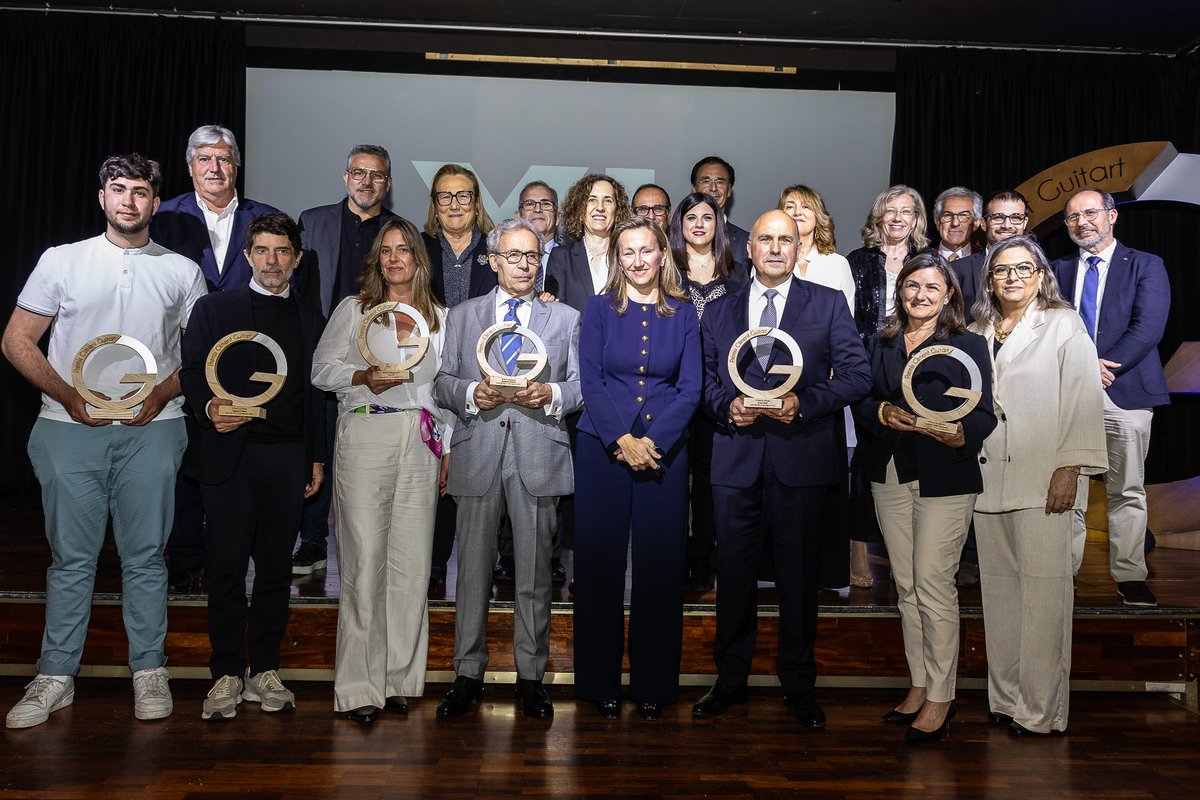 costabrava's tweet photo. 📍Assistim a la XI edició dels Premis Climent Guitart en reconeixement a la tasca de persones, entitats i iniciatives en els àmbits de formació, emprenedoria, solidaritat, música i trajectòria professional. 
✨Enhorabona a Iván José Aguilar, Abricoc, Fundació Josep Santacreu, Juli Guiu, Josep Martí, Domènech Biosca i a l'organització.