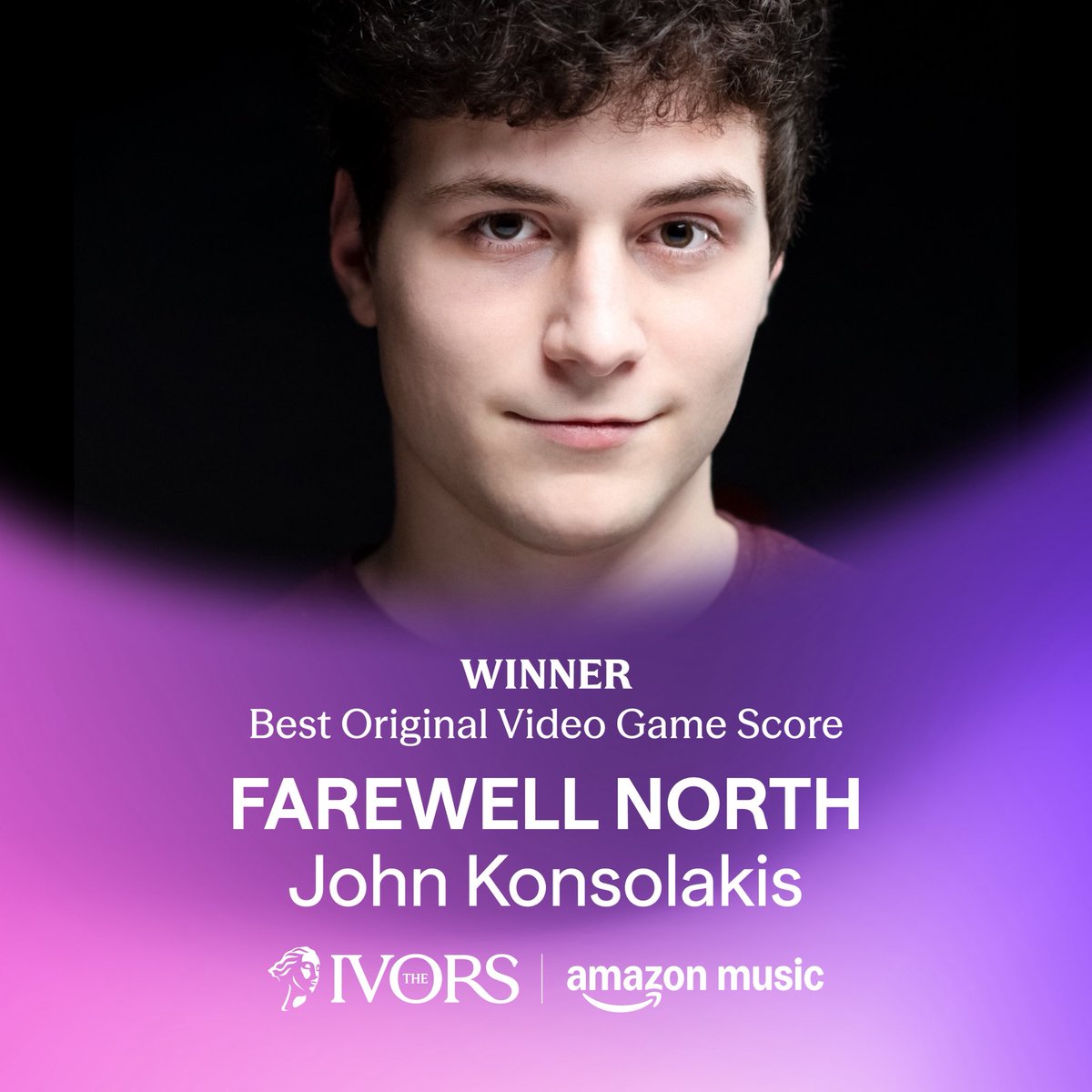 kylewbanks's tweet image. Still can’t believe it, massive congrats to John Konsolakis for winning Best Video Game Soundtrack at The Ivors!
Celebrating his work on such a grand stage, with so many prolific artists, was really special and I continue to be blown away by the places this game has taken us.