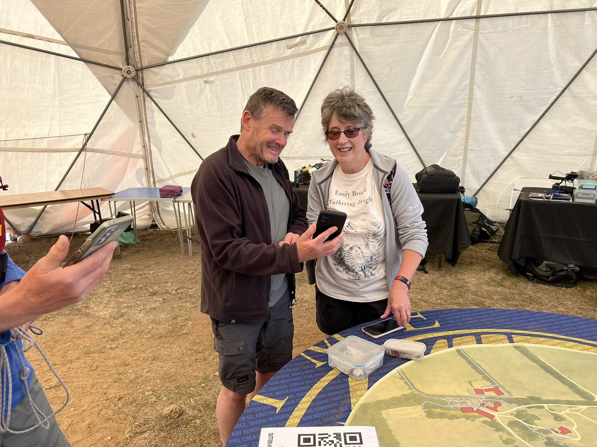 A fantastic fun time introducing Time Team fans to AR technology. What is AR? Augmented Reality, 3D content that’s interactive via your phone, from fun stuff to detailed historical artefacts. #ar #timeteam #augmentedreality #timeteam <a href="/thetimeteam/">Time Team</a>