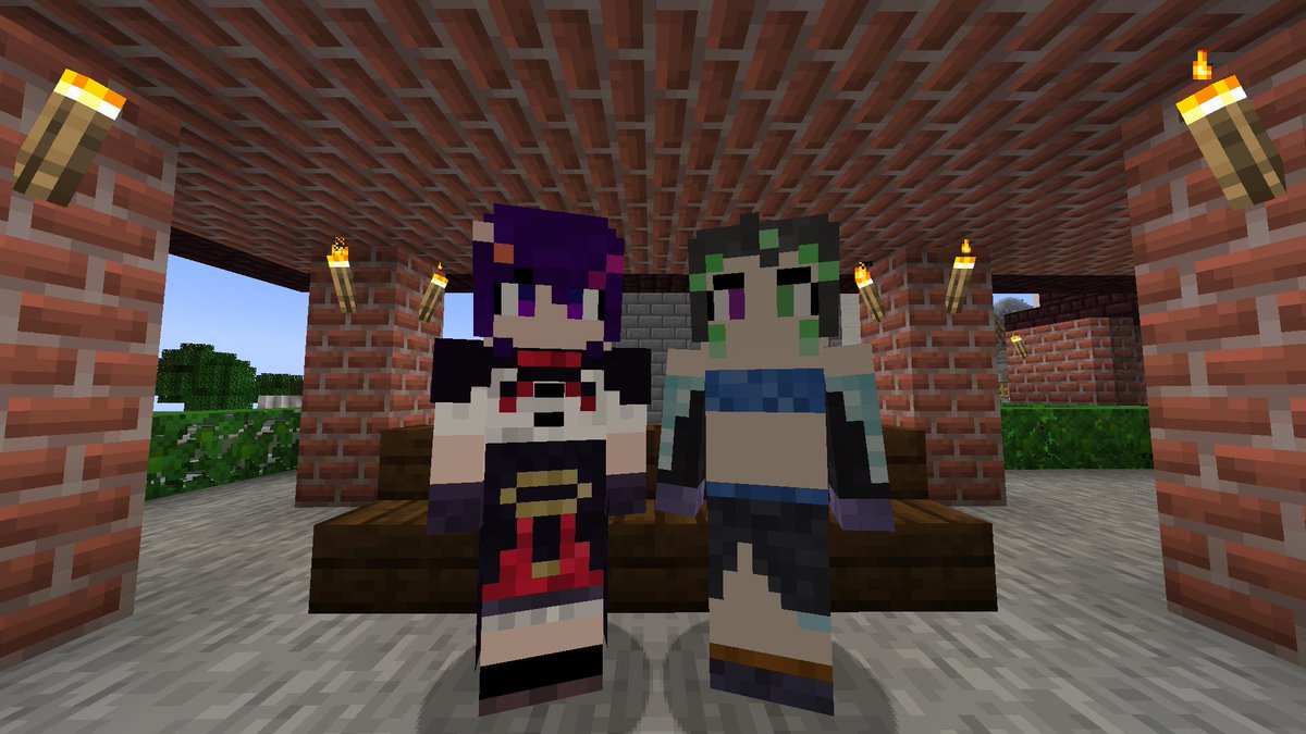 legoonkey115's tweet photo. Reika and Ryker waiting for their train https://t.co/iIKW6Ythth