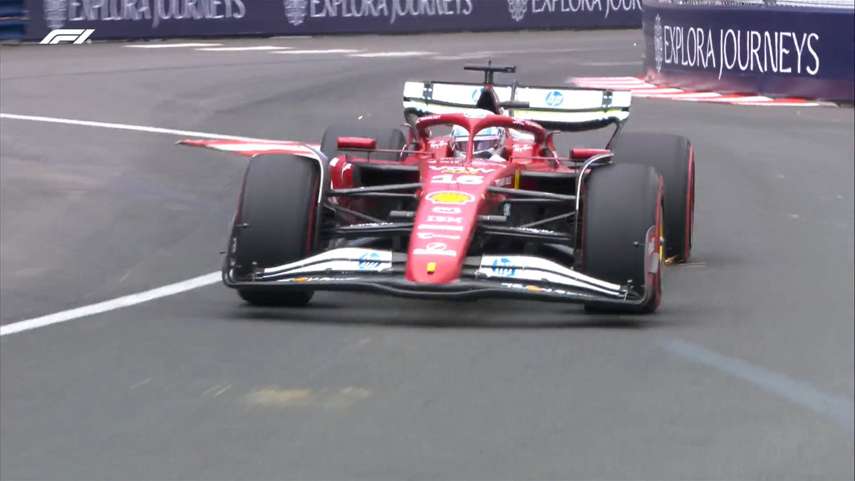 Leclerc goes quickest with 1:11.964s 💪

#F1 #MonacoGP