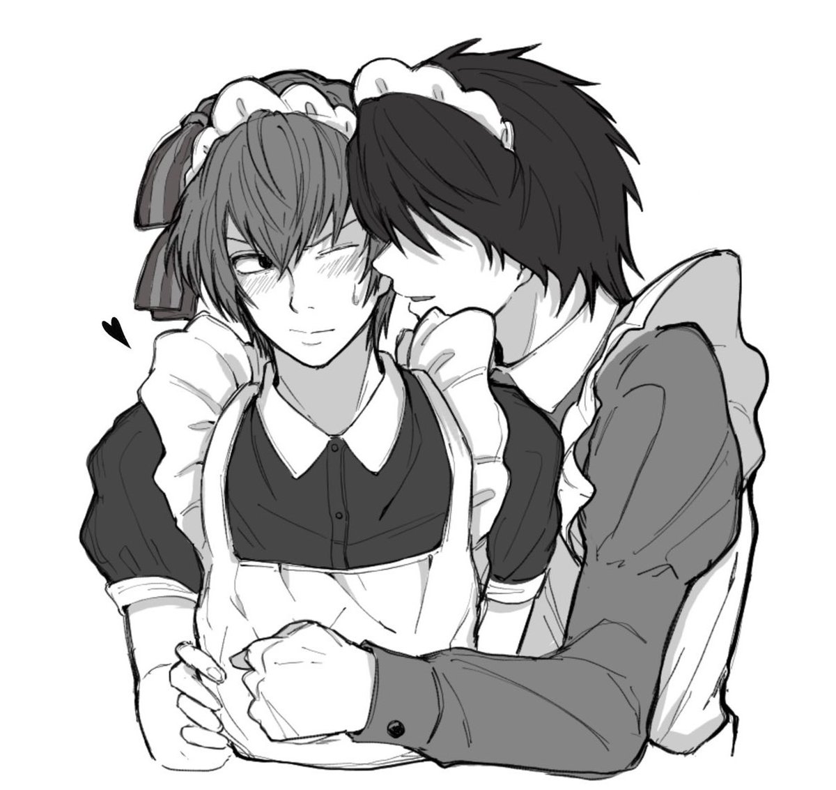 ponp_mixed's tweet photo. メイドさんL月
 #L月 https://t.co/eI3k1VaFvk