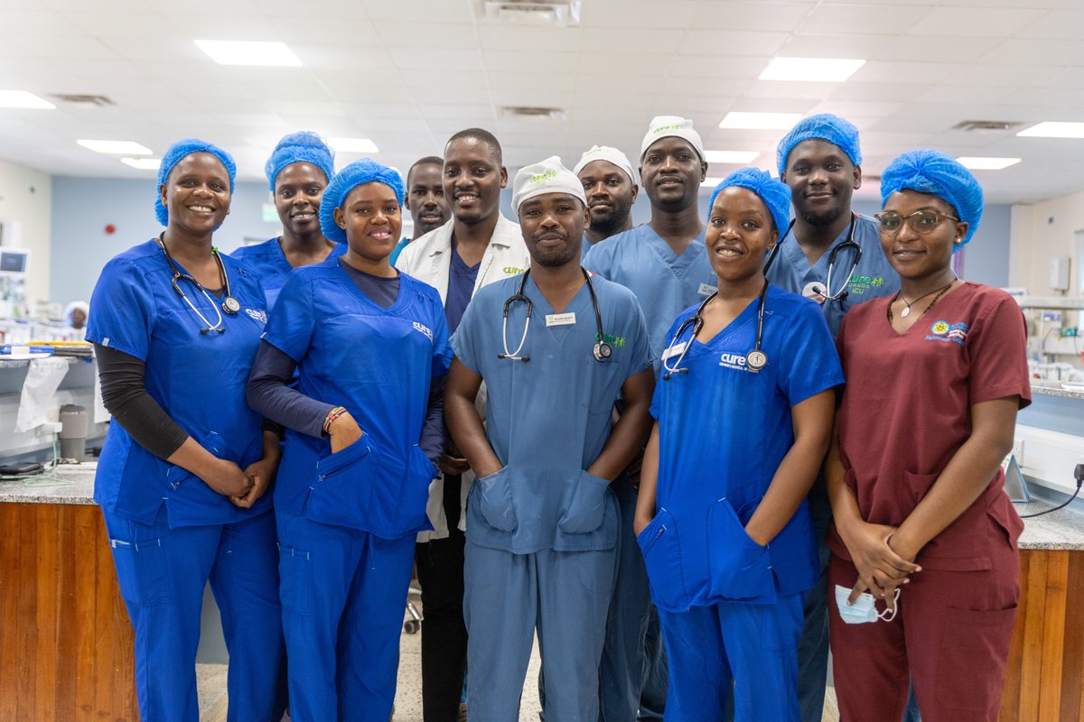 CUREuganda's tweet image. As the week ends, we celebrate our silent heroes always alert, always caring. From monitoring vitals to calming anxious parents, they show up daily with heart. Thank you for keeping hope alive. #CUREUganda #HopeAndHealing #EndOfWeekThanks
